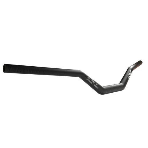 Black Handlebar With Knurled Grips Designed For ATV