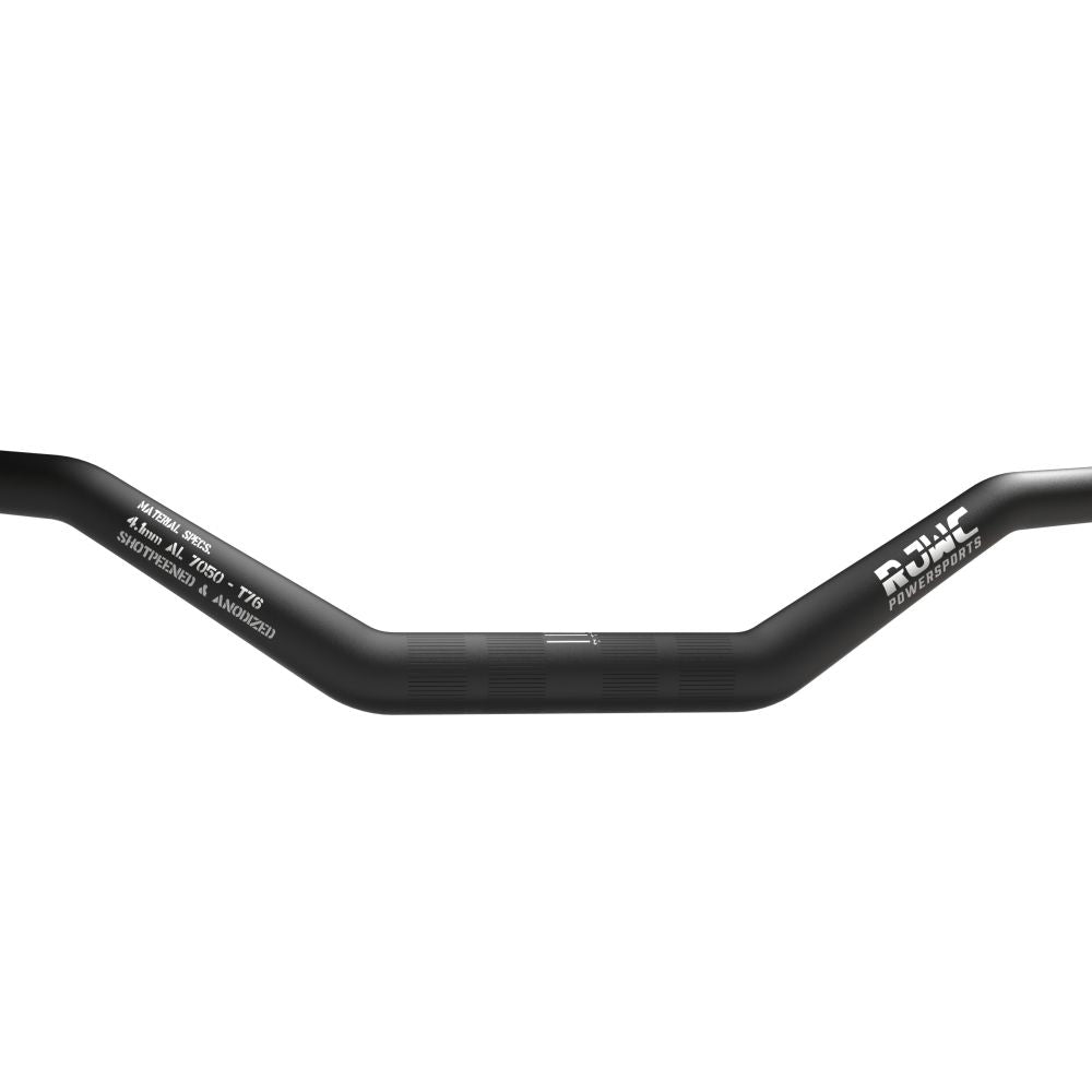 Black Handlebar With Knurled Grips Designed For ATV
