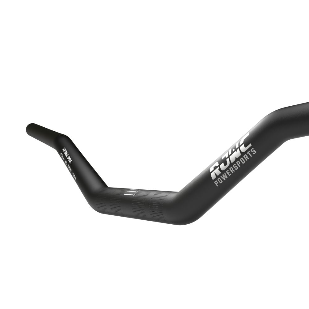 Black Handlebar With Knurled Grips Designed For ATV