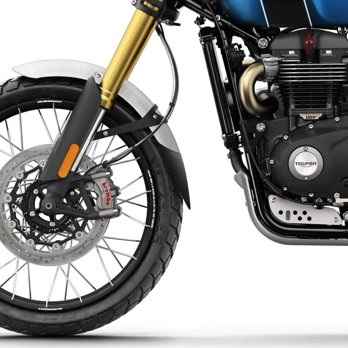 R&G Fender Extender for Triumph Scrambler 1200 XC '19-'23,  Scrambler 1200 XE '19- & Scrambler 1200 X '24-