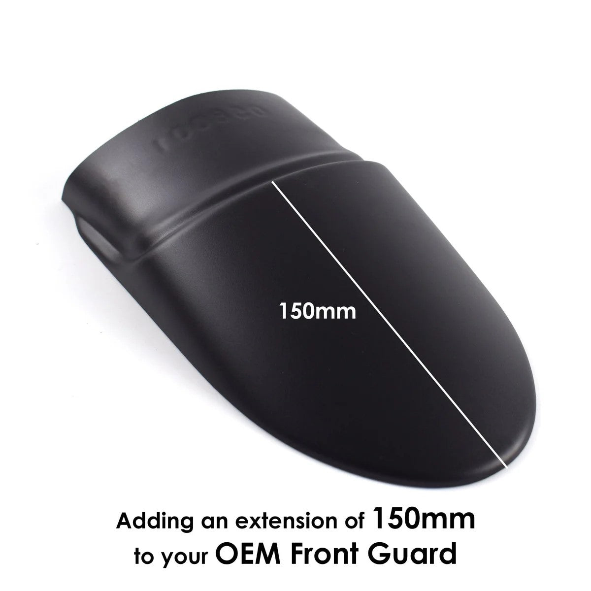 R&G Fender Extender for Moto Guzzi V85 TT '19-(With Moto Guzzi mudguard fitted).