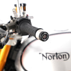 Bar End Sliders for Husqvarna Nuda 900/R '12-, Norton Commando 961 Sport  '15-25 and Zero SRF '19-