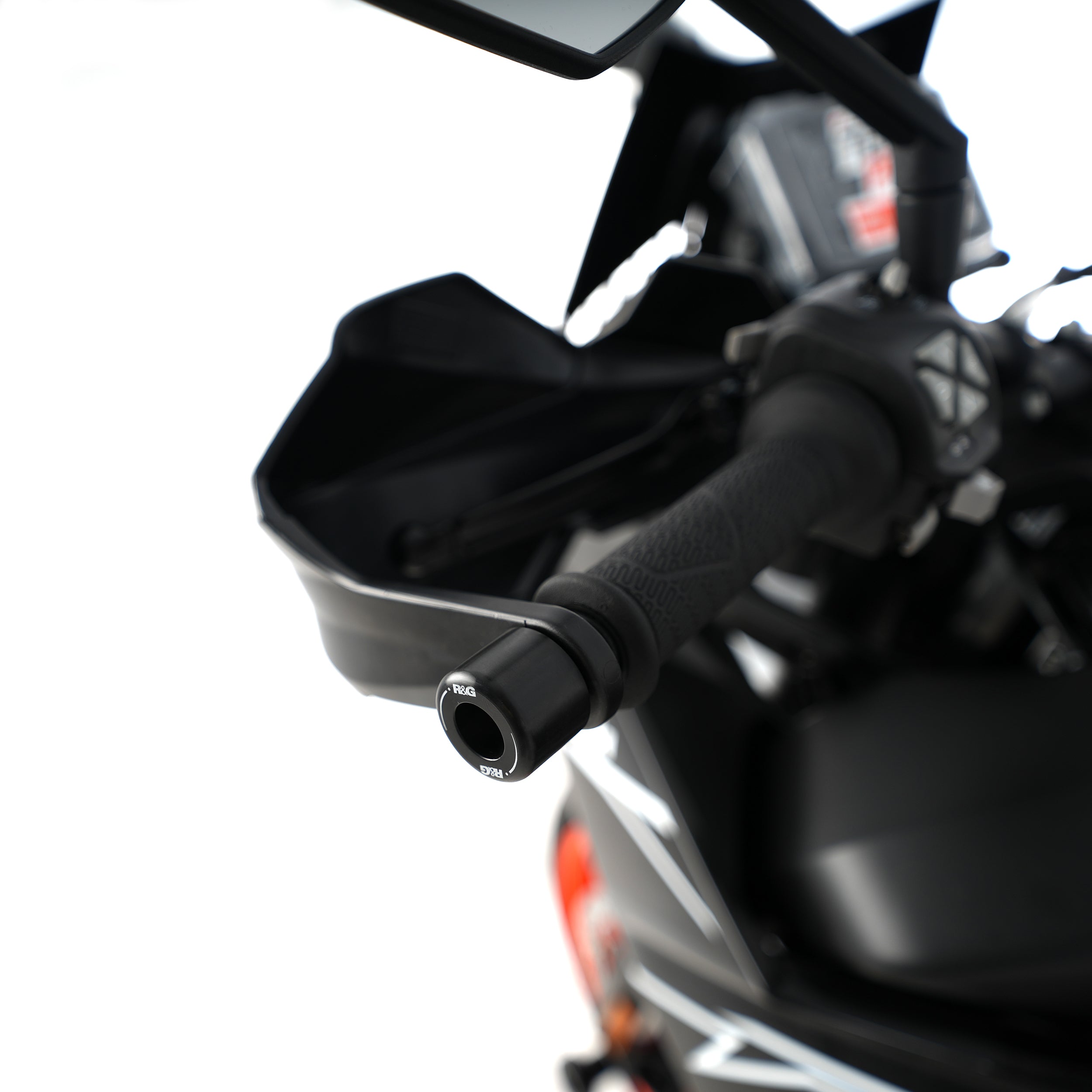 Bar End Sliders for KTM 1090/1190/1290 Adventure, Husqvarna FS 450, Yamaha Tracer 700 '16- (FJ-07), KTM 790 Adeventure '19-, KTM 890 Adventure '20-'22 & KTM 890 SMT '23- '24