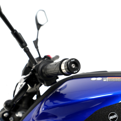Bar End Sliders for Yamaha XMAX 400 '13-, Yamaha MT-07 '14- '24 /MT-125 '14-, MT-10 '16- & SP '17- and XSR700 '16- models