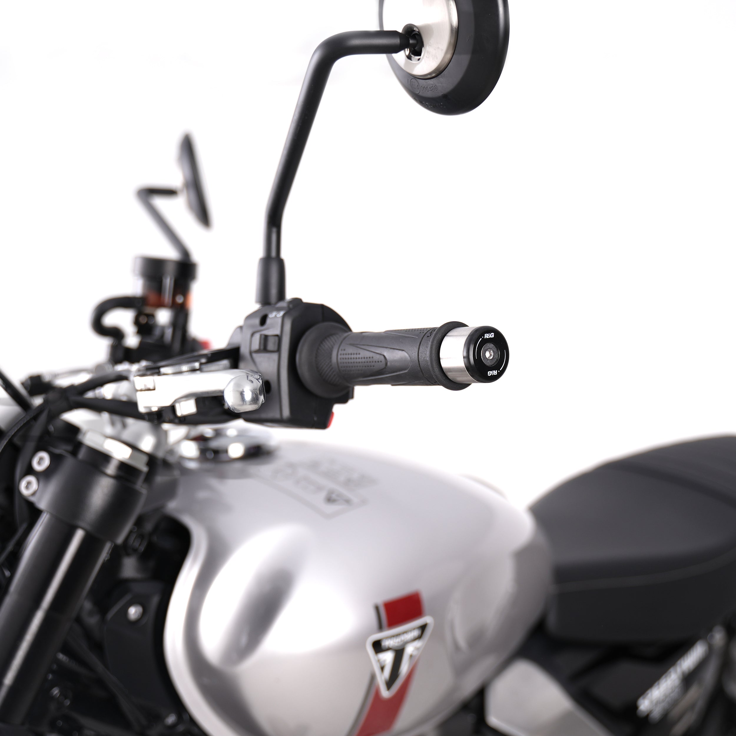 Bar End Sliders for the Triumph Street Twin '16-, Speed Twin 1200 '19- & Speed Twin 900 '22-