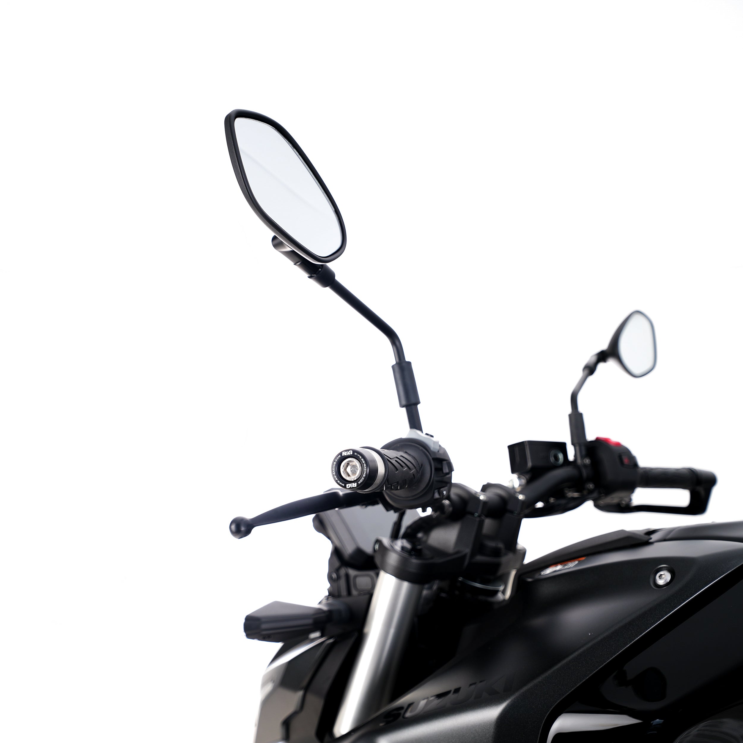 Bar End Sliders for the Suzuki GSX-R1000R '17- '24,GSX- 8T '25-, GSX-8TT '25-, DR-Z4SM '25- , DR-Z4S '25- and 4 others.