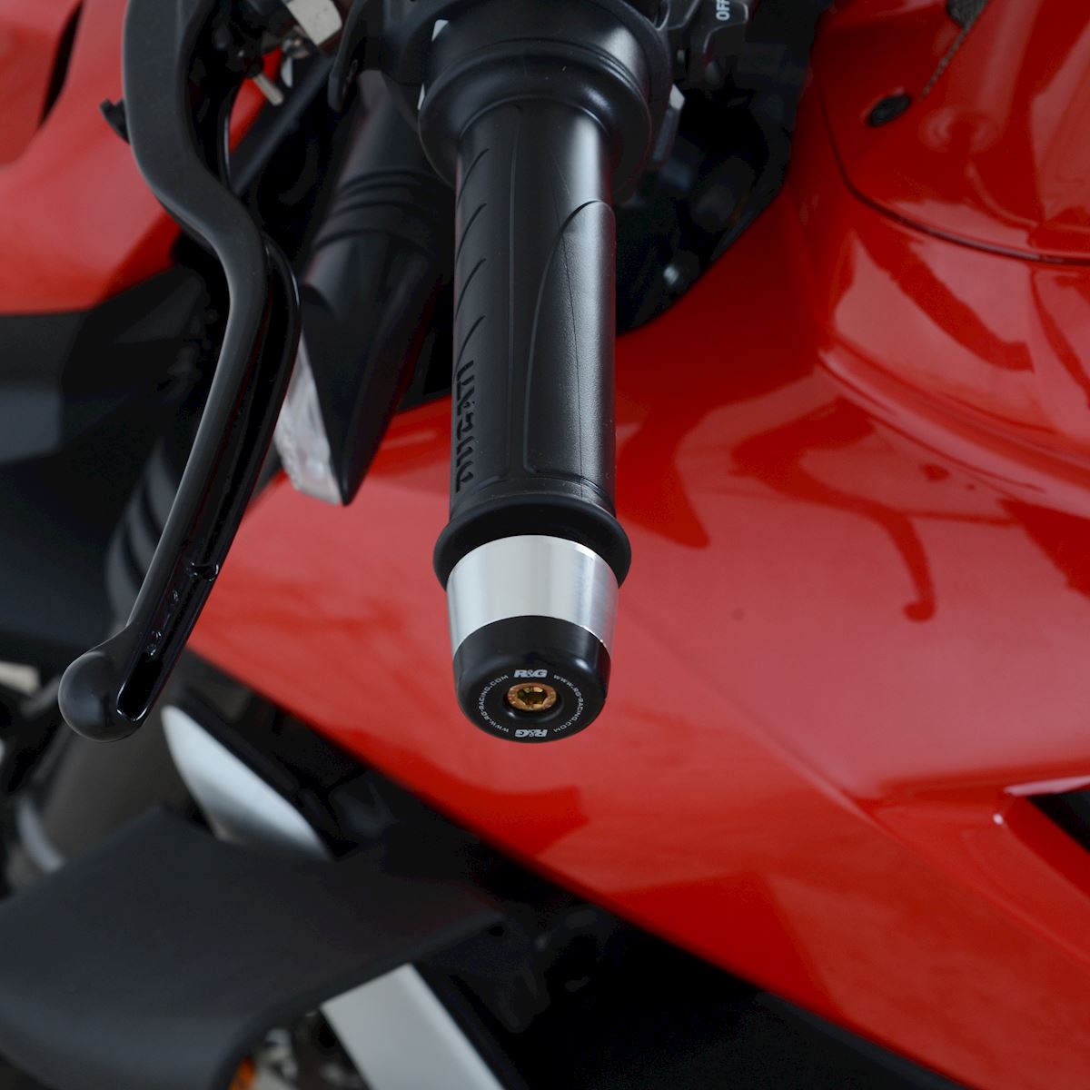 Bar End Sliders for the Ducati Streetfighter V4 S '20- '24, Multistrada V4 '21- '24, Multistrada V4S '21- & Ducati Streetfighter V2 '22- '24.