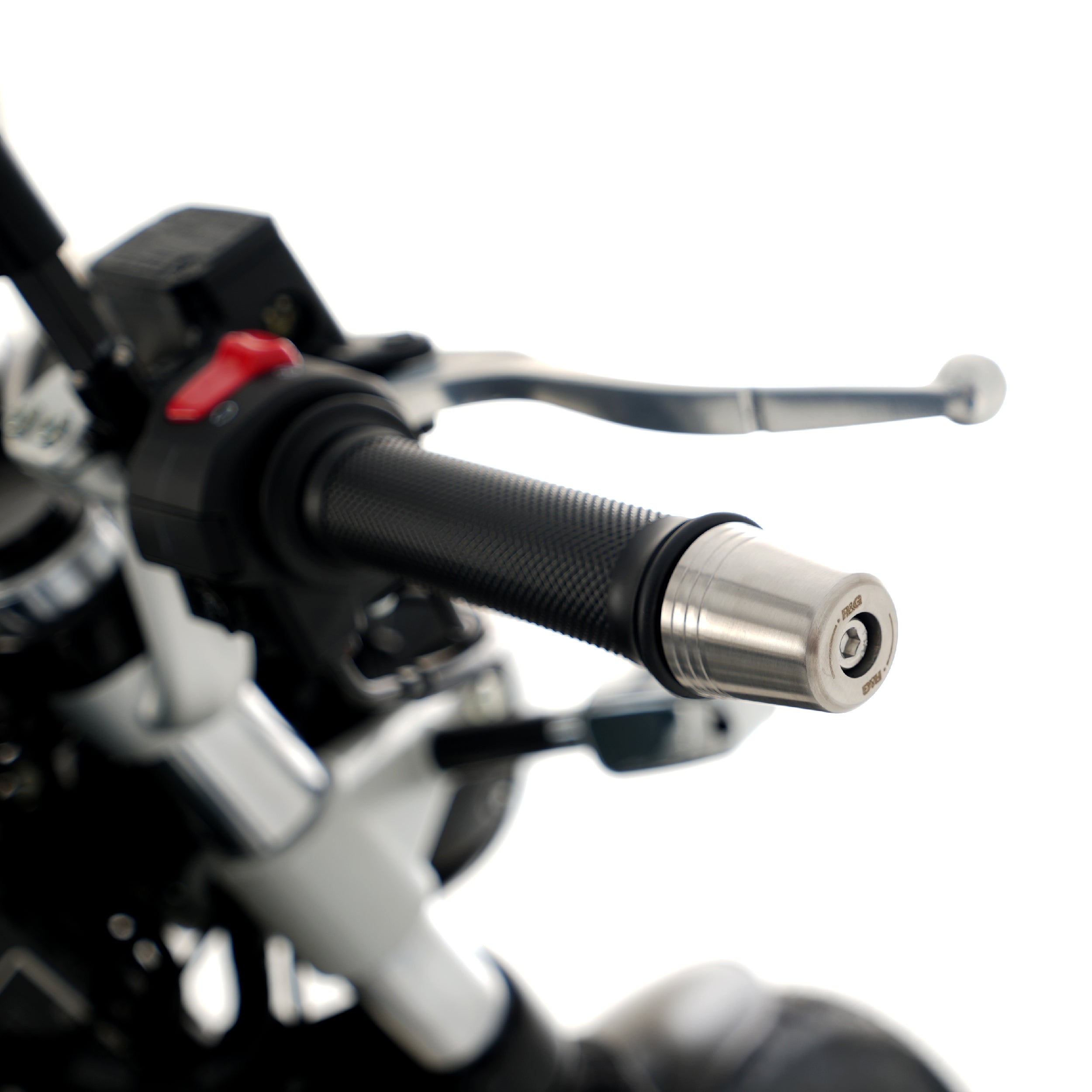 R&G Stainless Steel Bar Ends for multiple Triumph Models & Royal Enfield Continental GT 650 '19- (without bar end mirrors)