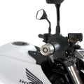 R&G Stainless Steel Bar Ends for the Honda CB1000R(+) '18-,CB1000 Hornet/SP '25- NC700S/X, NC750S/X,  Integra 700/750, NT700V Deauville '06-'10 & NT1100 '22-