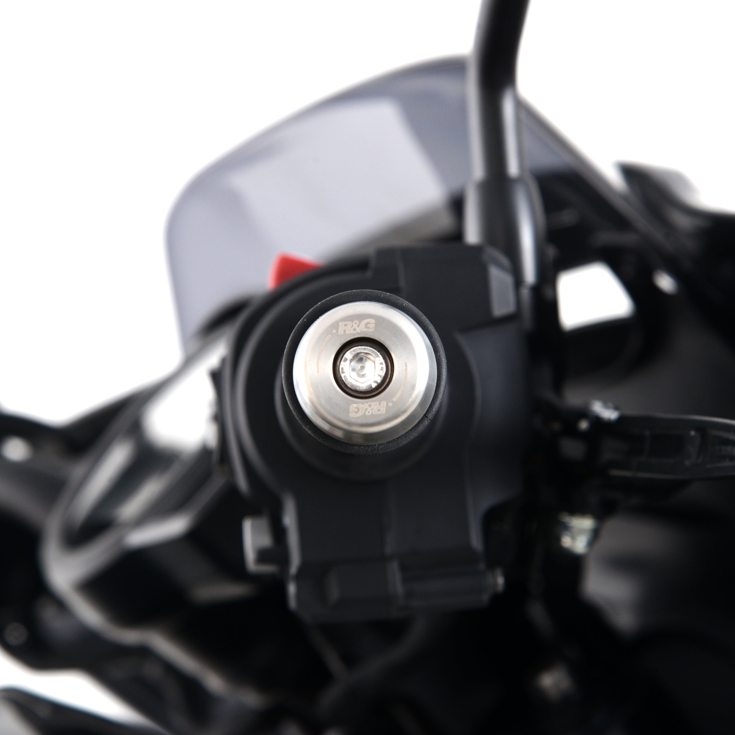 Stainless Steel Bar End Sliders for Yamaha R7 '22-25, YZF-R1 (M) '15- & Honda CMX1100 Rebel (DCT) '21-'24 & CMX1100T Rebel (DCT) '23-'24.