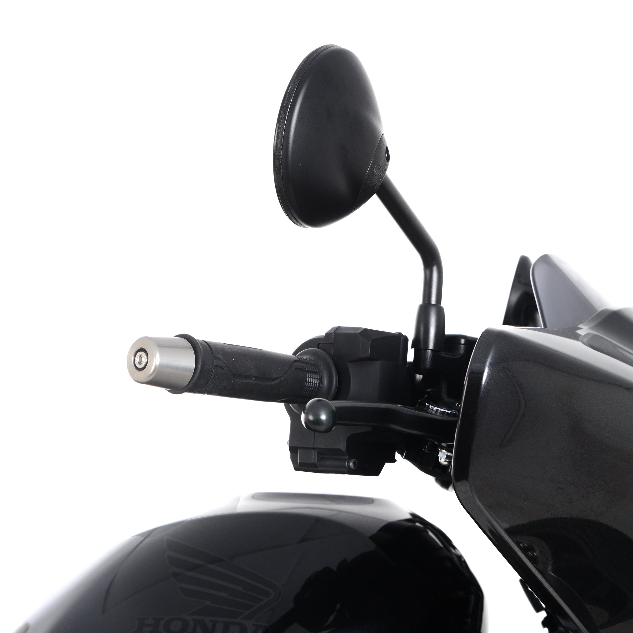Stainless Steel Bar End Sliders for Yamaha R7 '22-25, YZF-R1 (M) '15- & Honda CMX1100 Rebel (DCT) '21-'24 & CMX1100T Rebel (DCT) '23-'24.