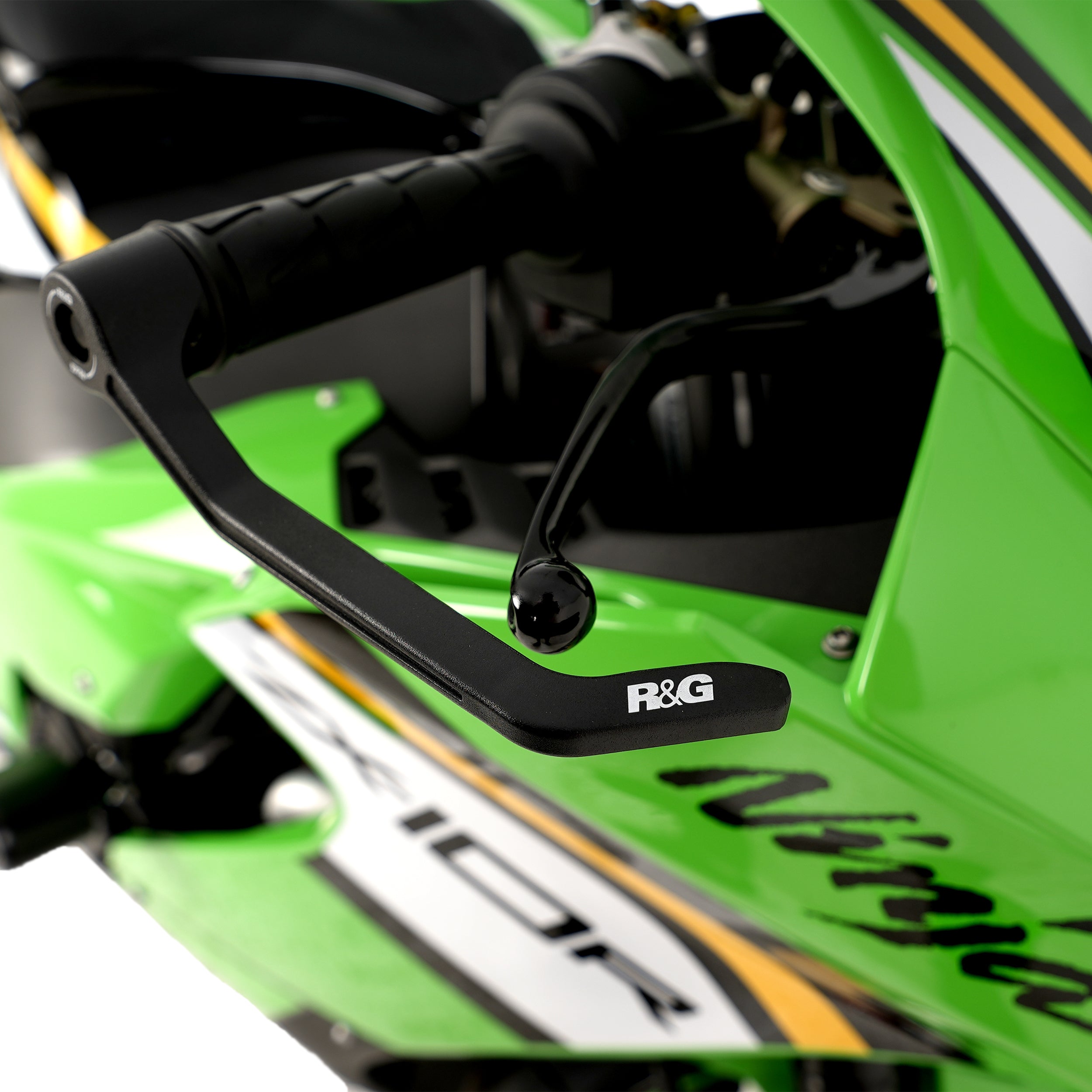R&G Brake Lever Interlock Guard for Kawasaki ZX-10R & ZX-10RR '21-25.