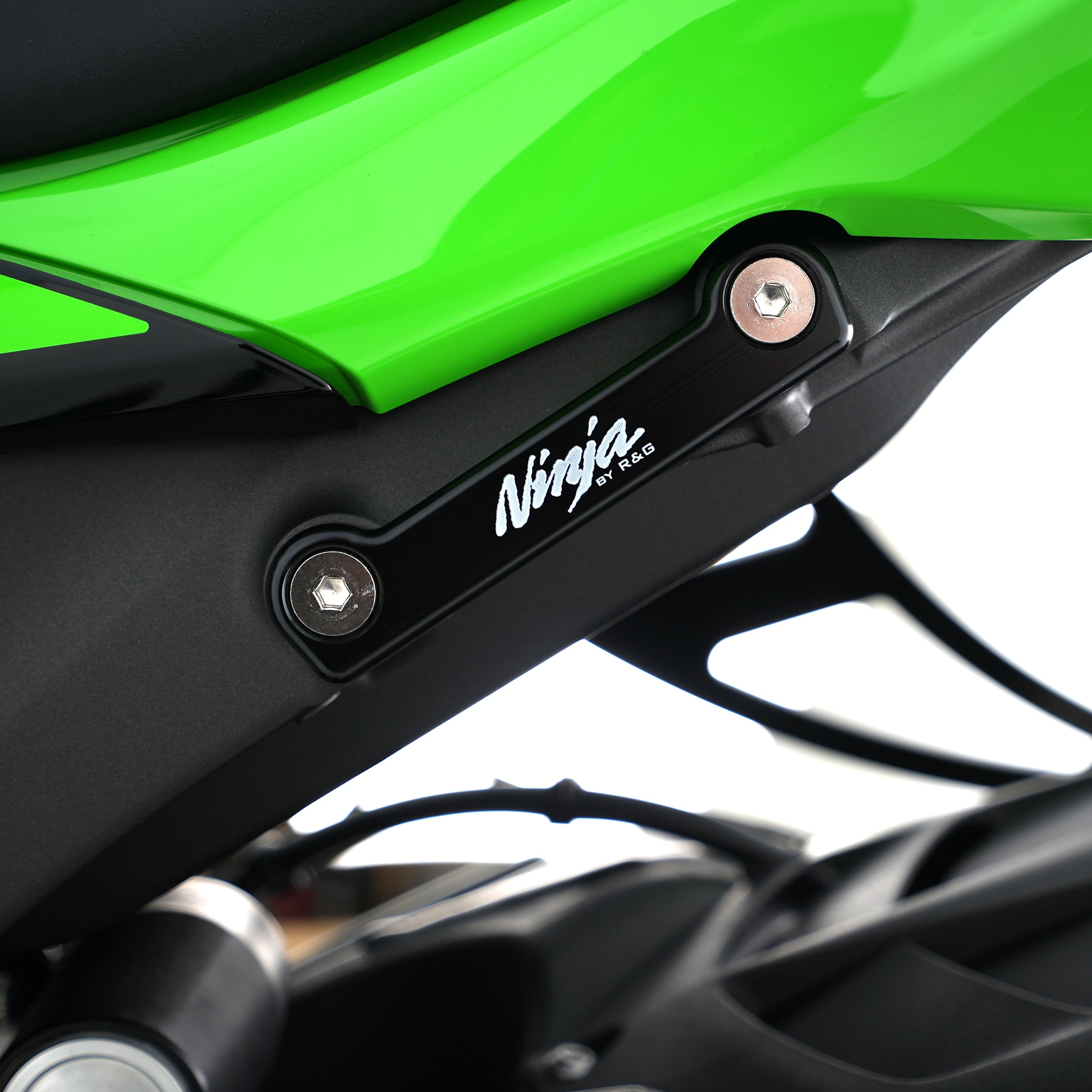 Rear Foot Rest Blanking Plate for the Kawasaki ZX6-R '09-