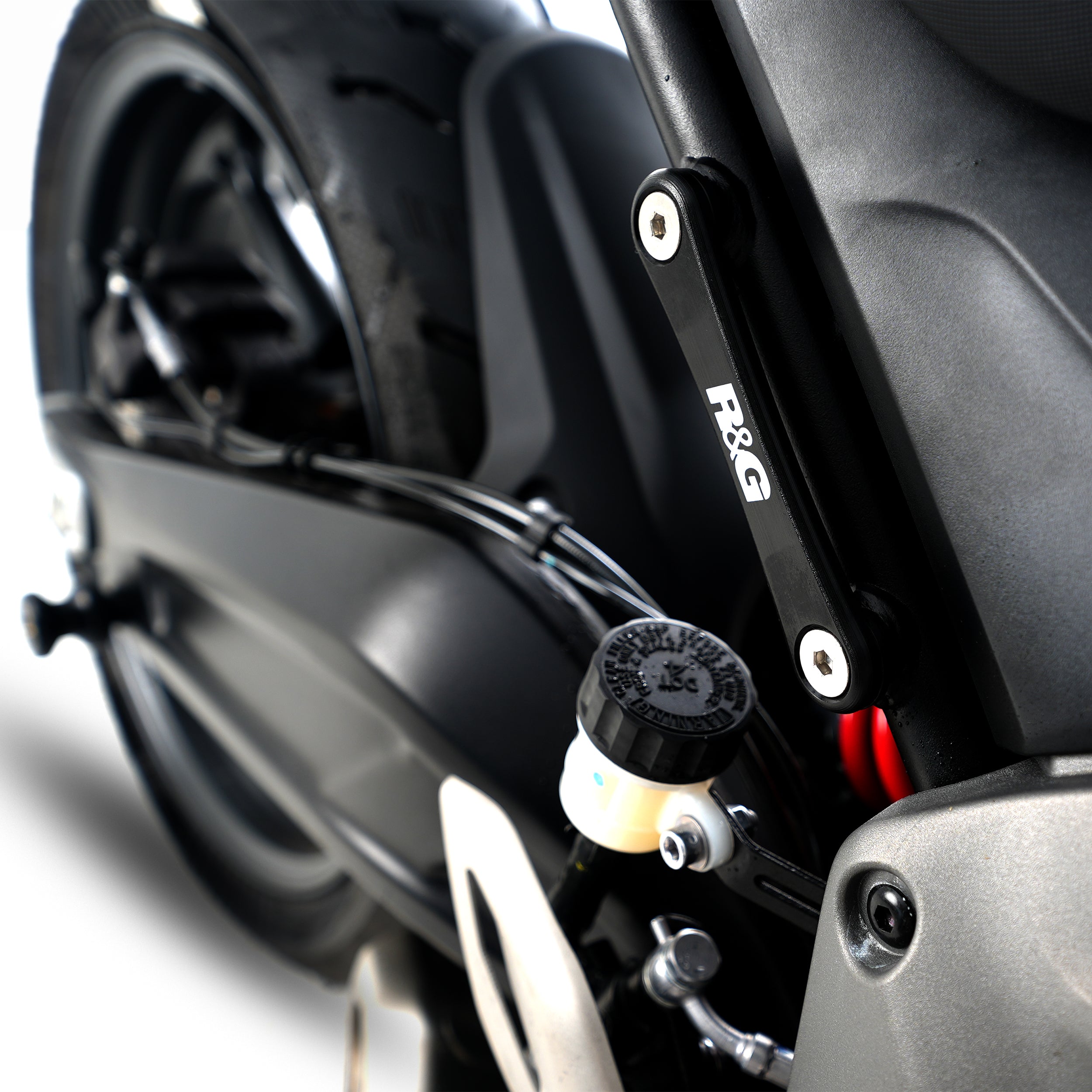 Rear Foot Rest Blanking Plate Kit for BMW S1000XR '15-'19, Trident 660 '21- & Daytona 660 '24-