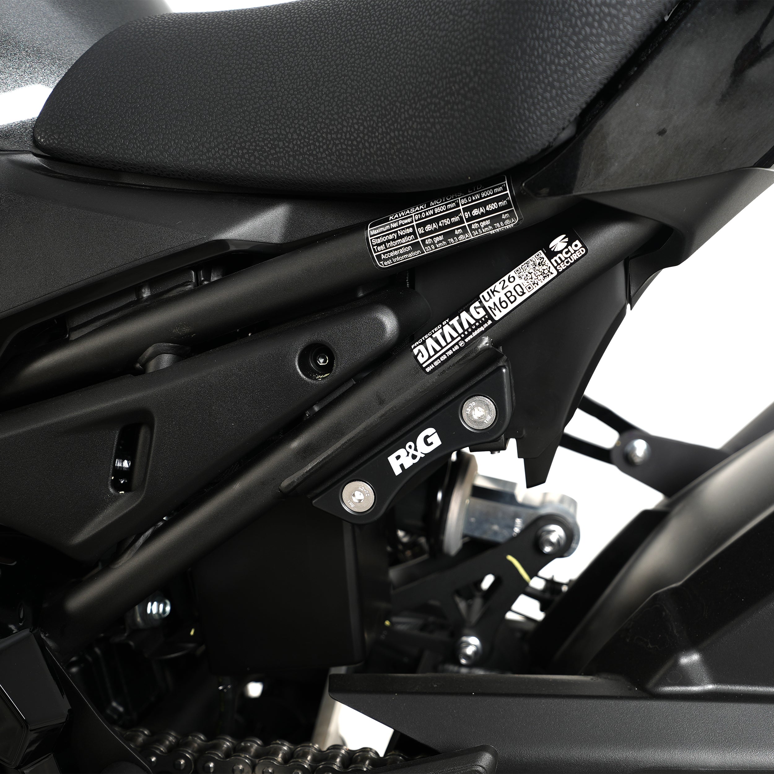 Rear Foot Rest Blanking Plates for Kawasaki Z900 '17- & Z900RS '18-