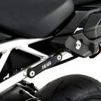 Rear Foot Rest Blanking Plates for Kawasaki ZX-25R '20- & Suzuki GSX-S1000 GT '22-, Suzuki GSX-S 10000 GX '24- (Pair)