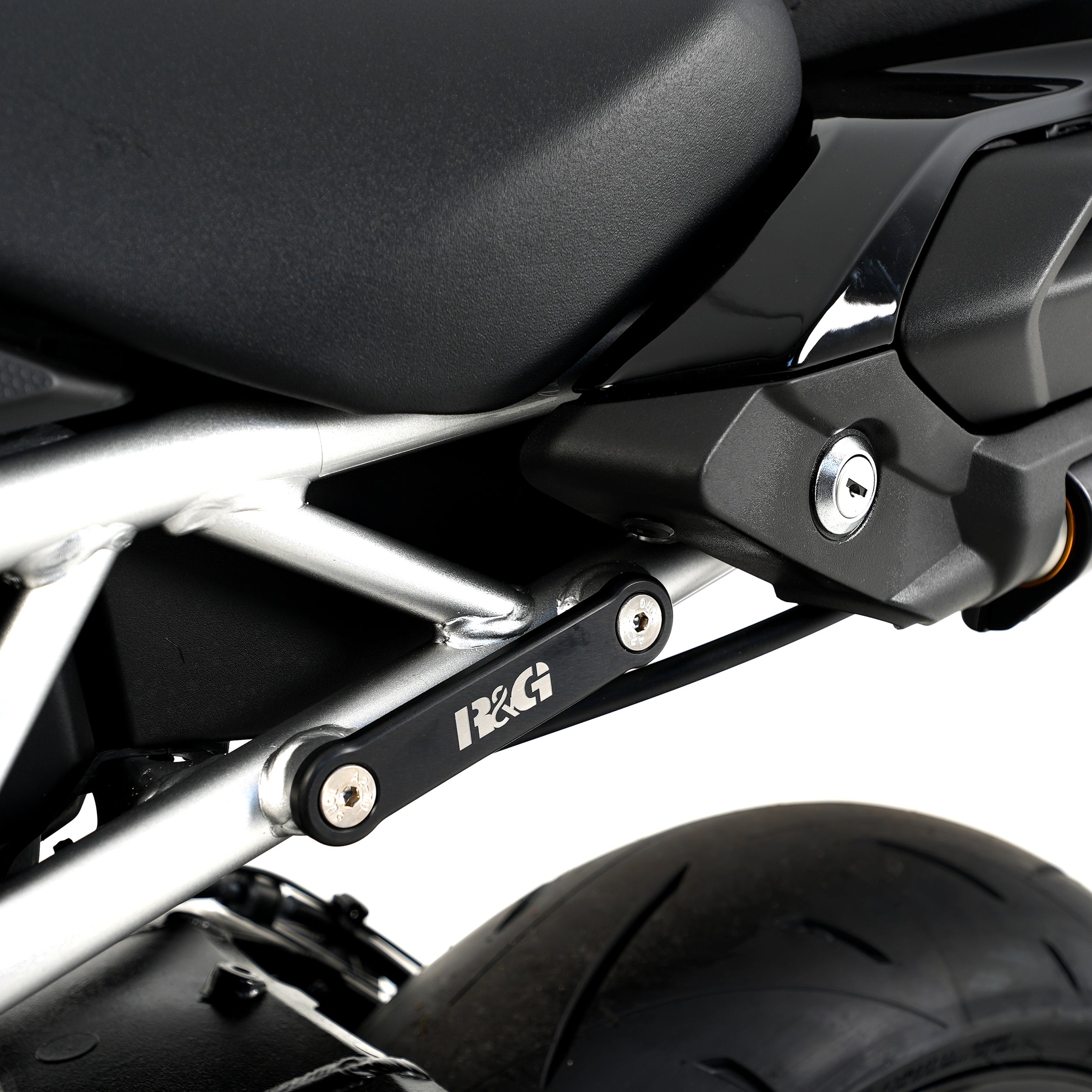 Rear Foot Rest Blanking Plates for Kawasaki ZX-25R '20- & Suzuki GSX-S1000 GT '22-, Suzuki GSX-S 10000 GX '24- (Pair)