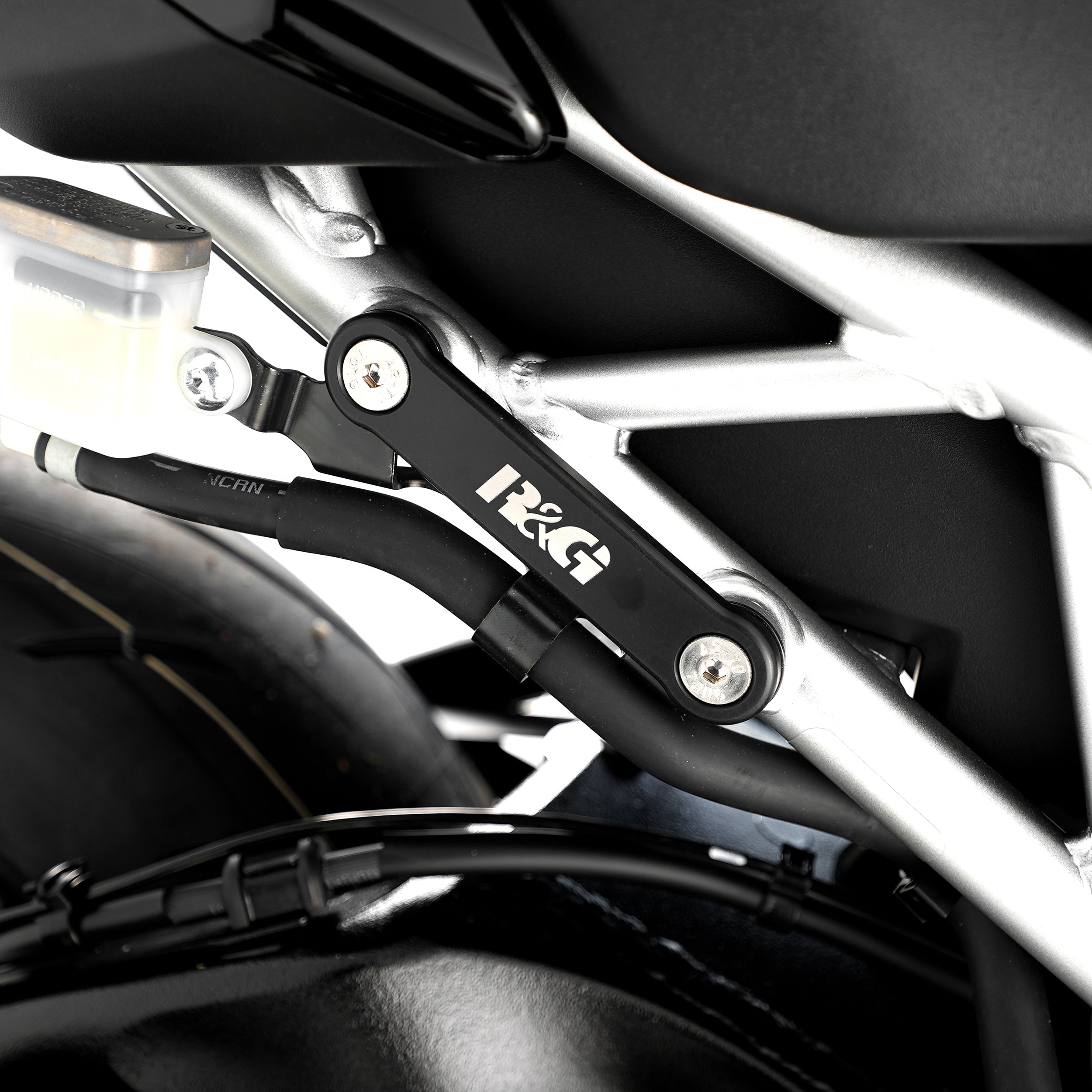 Rear Foot Rest Blanking Plates for Kawasaki ZX-25R '20- & Suzuki GSX-S1000 GT '22-, Suzuki GSX-S 10000 GX '24- (Pair)