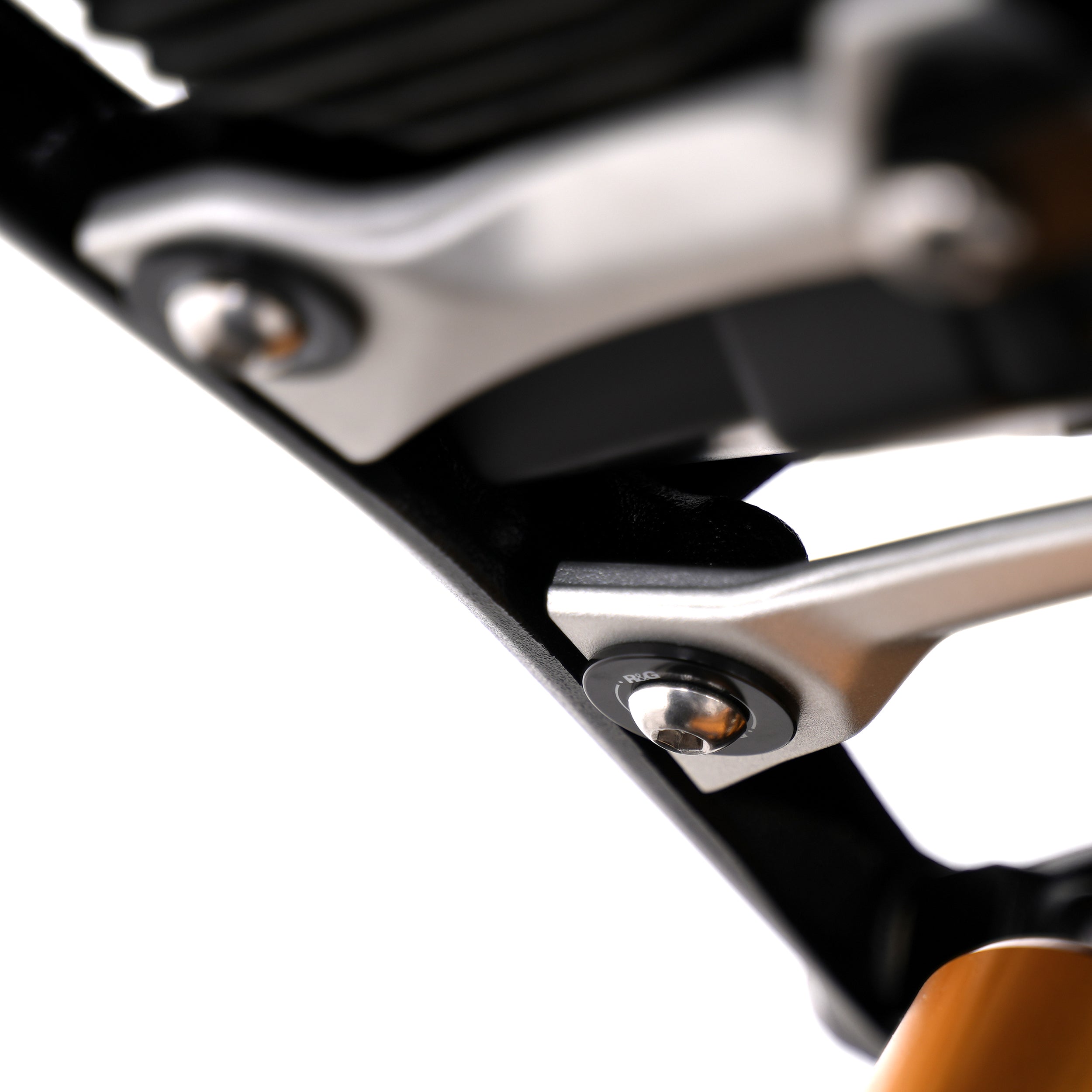 Rear Foot Rest Plates for Triumph Speed Triple 1200 RS '21-,Speed Triple1200RR '22-, Speed Triple 1200RX '25-, QJMOTOR SRK 800 '25- & SRK 800 RR '25-  (LHS)