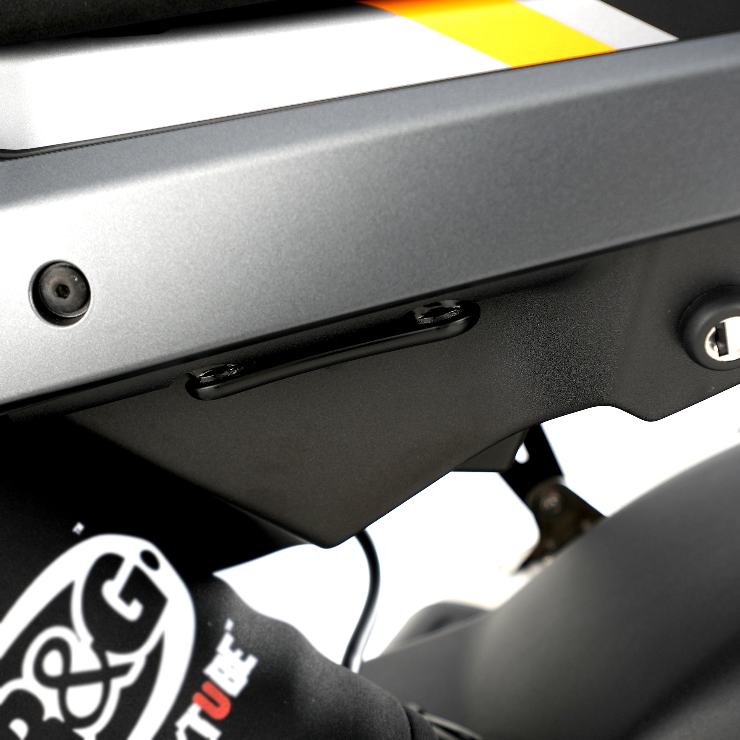 Rear Foot Rest Blanking Plate for BMW G310RR '22-25, Moto Guzzi V100 '23-, Stelvio '24- & TVS Apache RR 310 '21-25  (LHS)