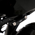 Rear Foot Rest Blanking Plate for Honda CB750 Hornet '23-, CB500F '16-'23, XL750 Transalp '23-, CBR500R '16-  & CB500X '19-23.