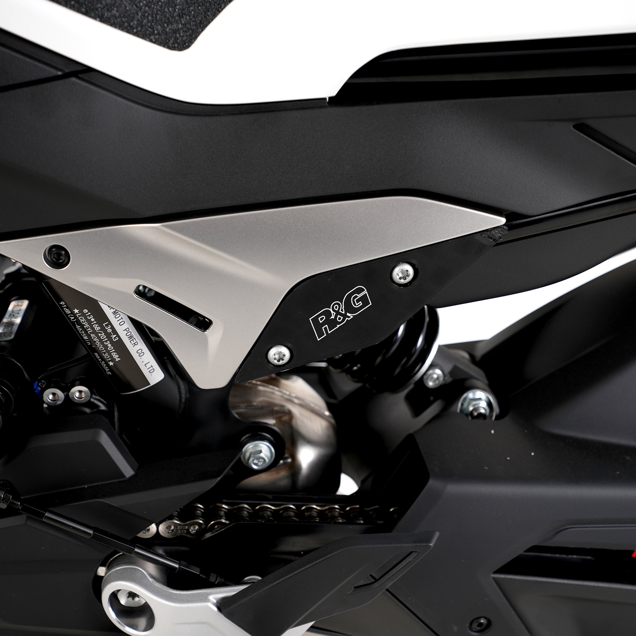 Rear Foot Rest Blanking Plates for CFMoto 800NK '23- (Pair)