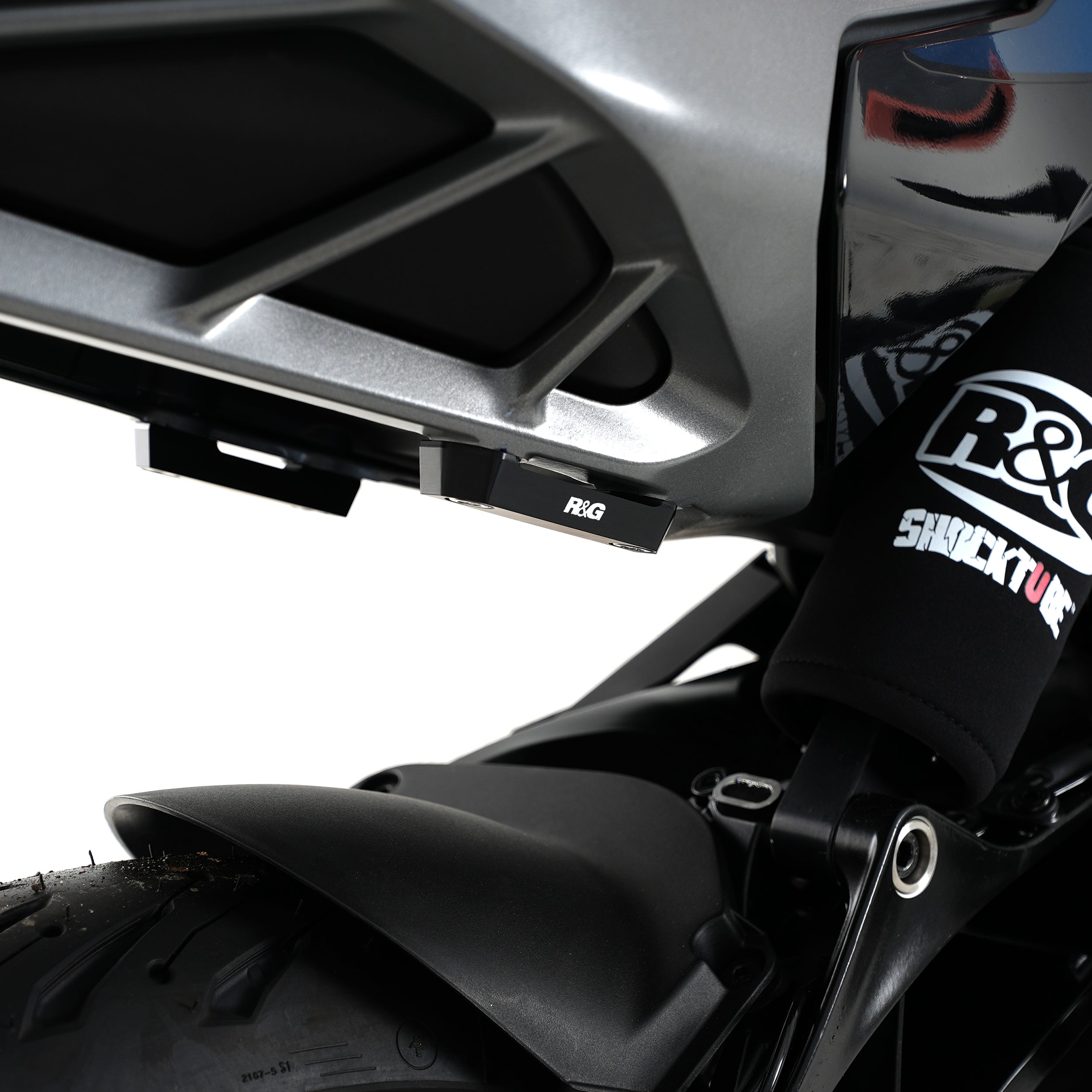 Rear Foot Rest Blanking Plates for KTM Duke 125/250/390 '24-