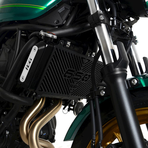 Branded Radiator Guard For Kawasaki Z650  '17- / Z650RS  '21- '24  / Ninja 650 '17- '24