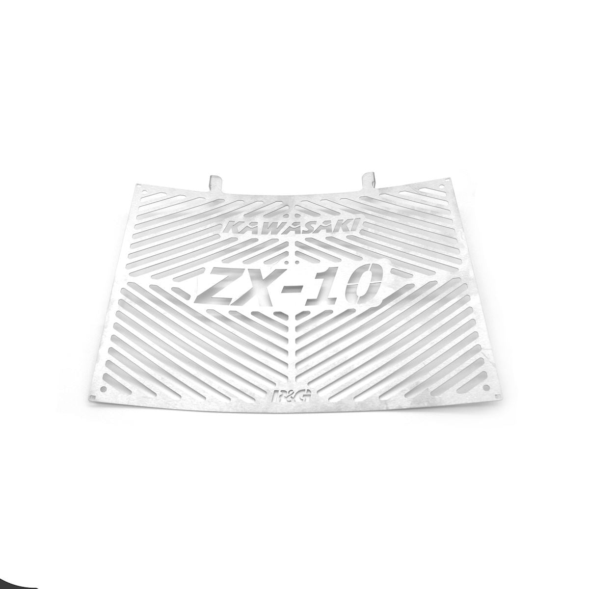 Branded Radiator Guard for Kawasaki ZX-10R/10RR '21-25.