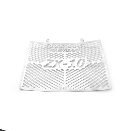Branded Radiator Guard for Kawasaki ZX-10R/10RR '21-25.