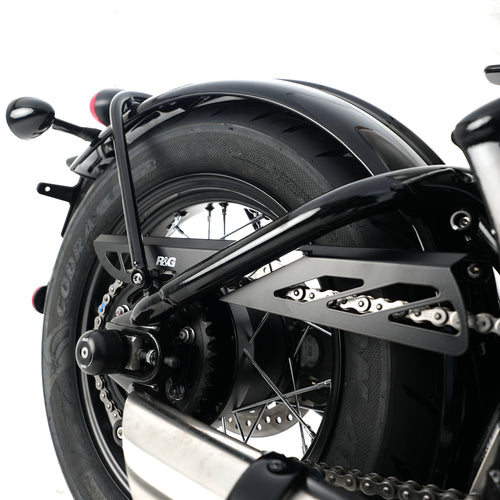 Chain Guard for Triumph Bonneville Bobber '17-25.