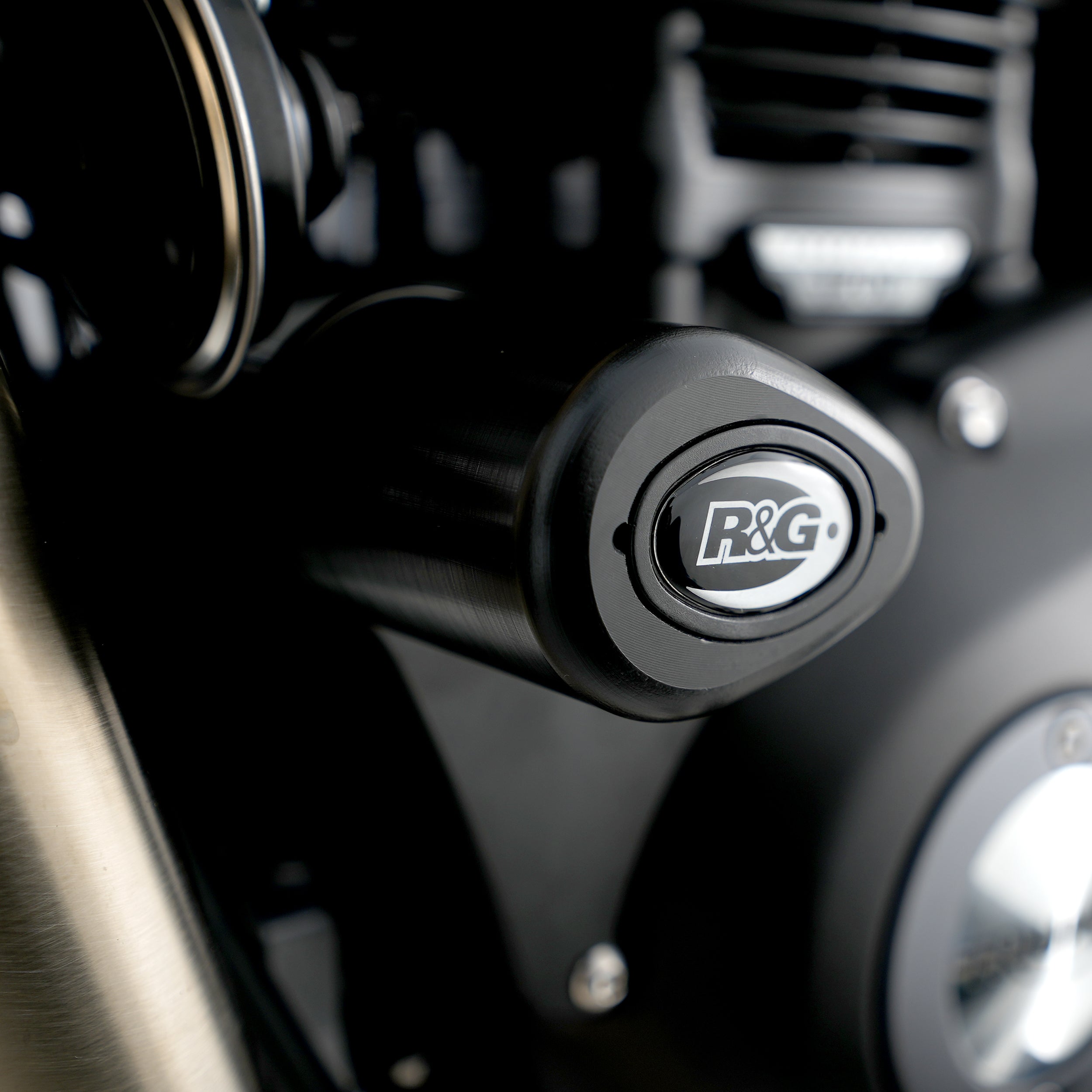 Crash Protectors - Aero Style for Triumph Bonneville Bobber '17-25.