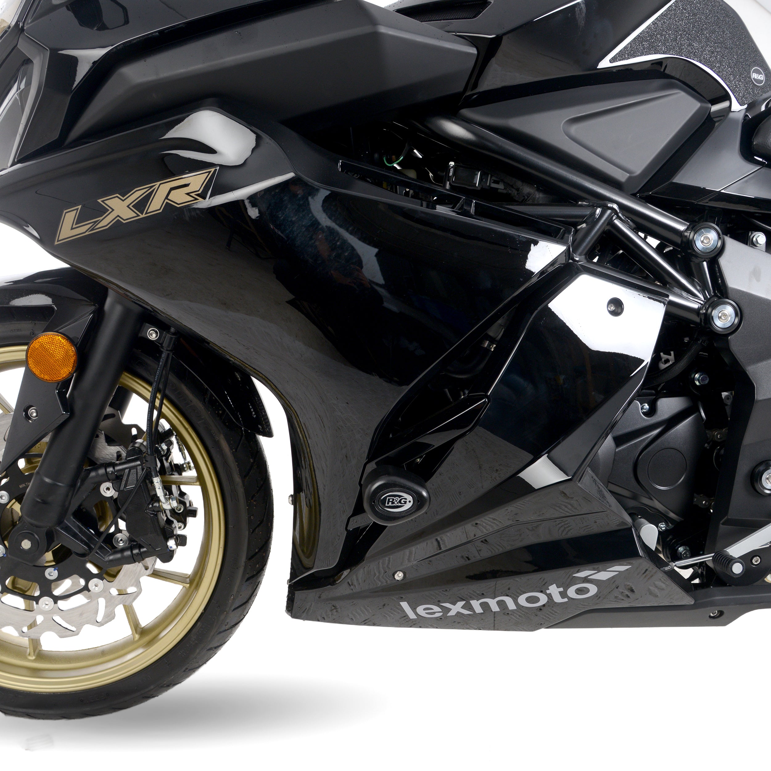 Crash Protectors - Aero Style for Lexmoto LXR (SE) '21-25.