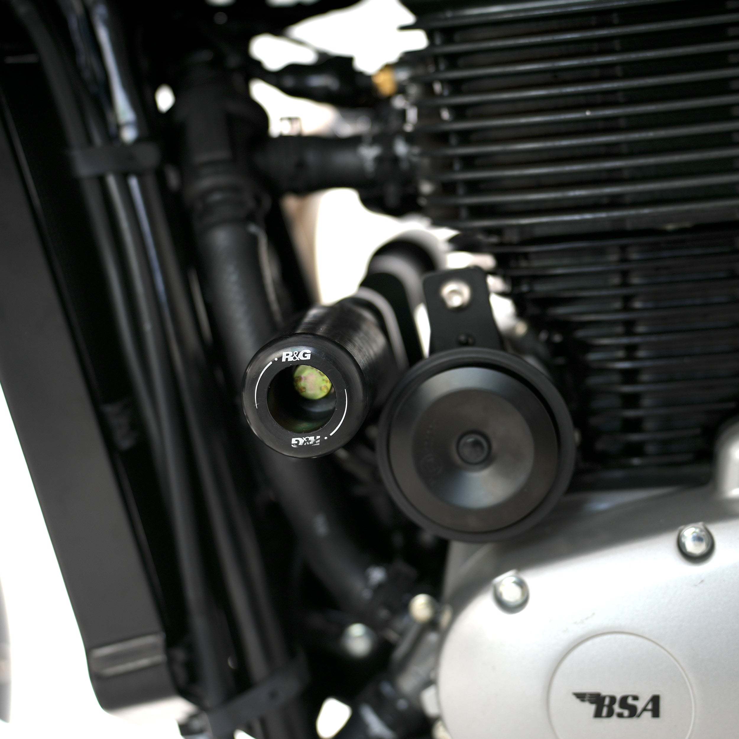 Crash Protectors - Classic Round Style for BSA Gold Star '23-