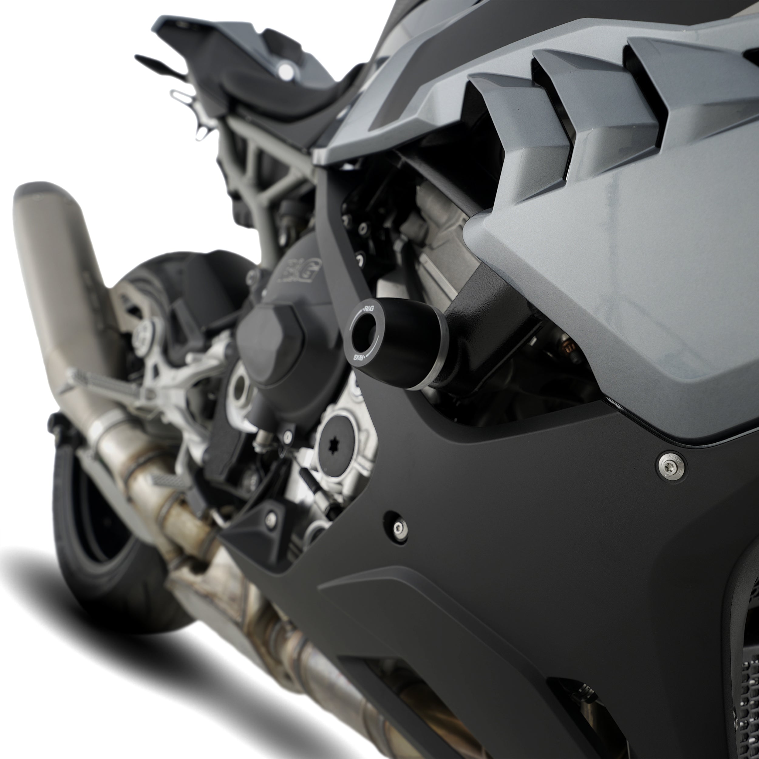 APEX Crash Protectors for the BMW M1000R '23-'24 and S1000RR '23- (Symmetrical, Non drill kit)