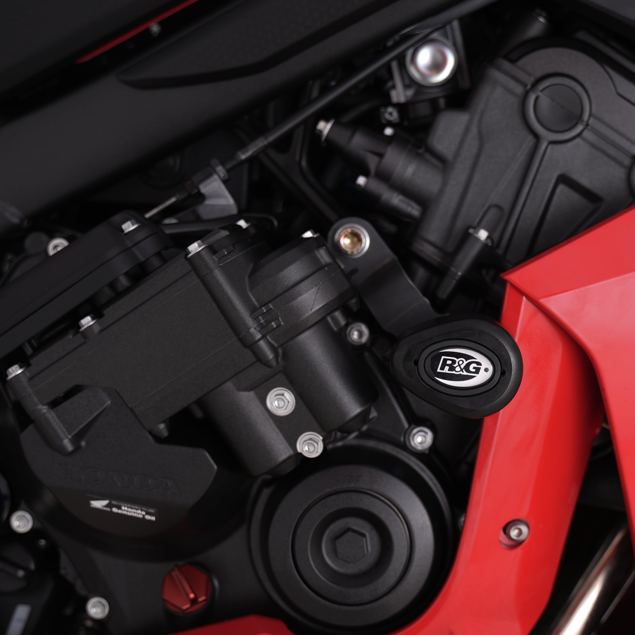 Crash Protectors - Aero Style for the Honda CBR650R '24- E-Clutch only.