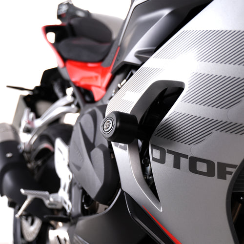 Crash Protectors - Aero Crash Protectors for QJMOTOR SRK 800 RR '25-. -Non Drill