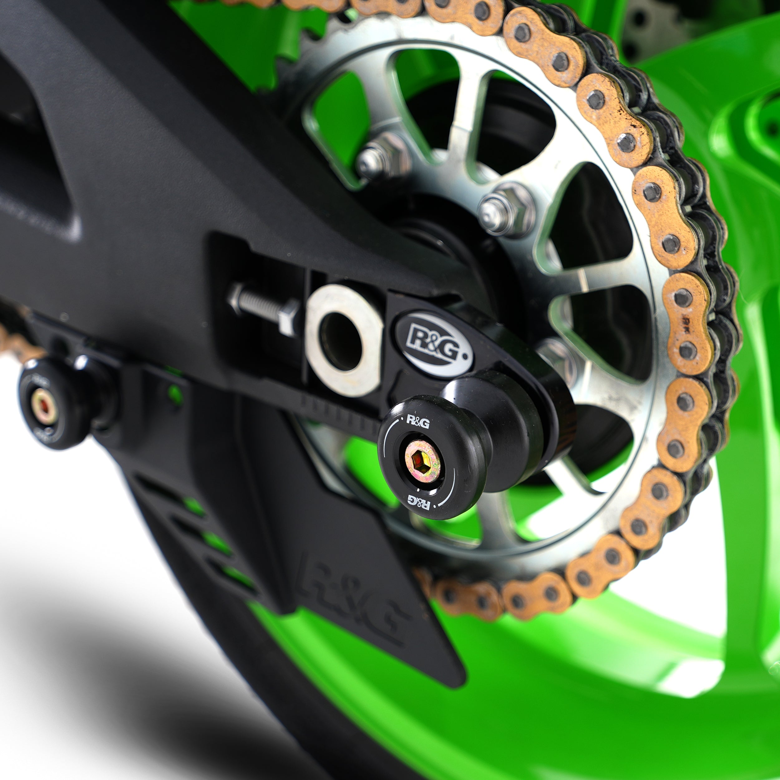Offset Cotton Reels for Kawasaki ZX10R '16-25, ZX-10RR '21-25 & ZH2 '20- '24