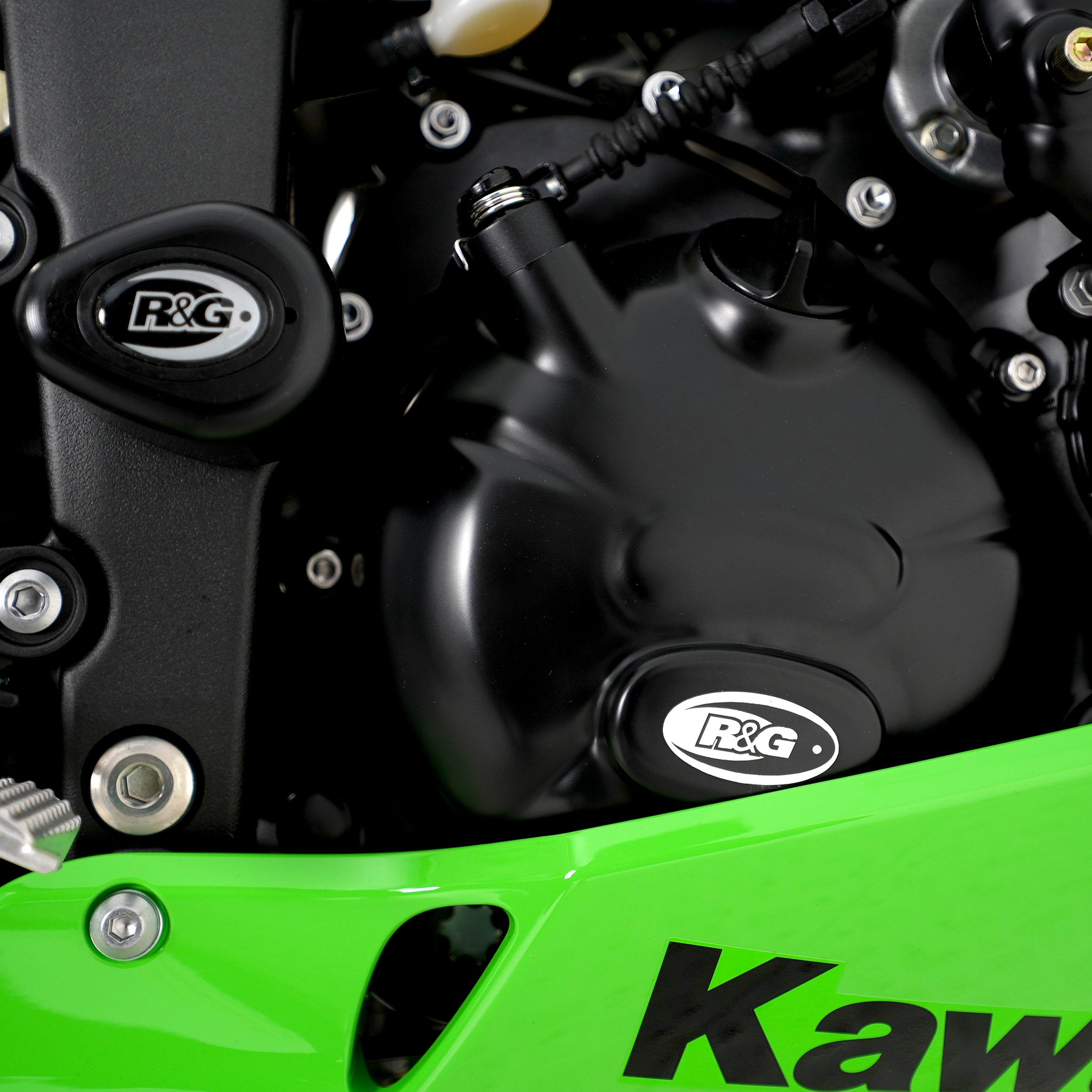 Engine Case Covers for Kawasaki ZX6-R '09-  (RHS)