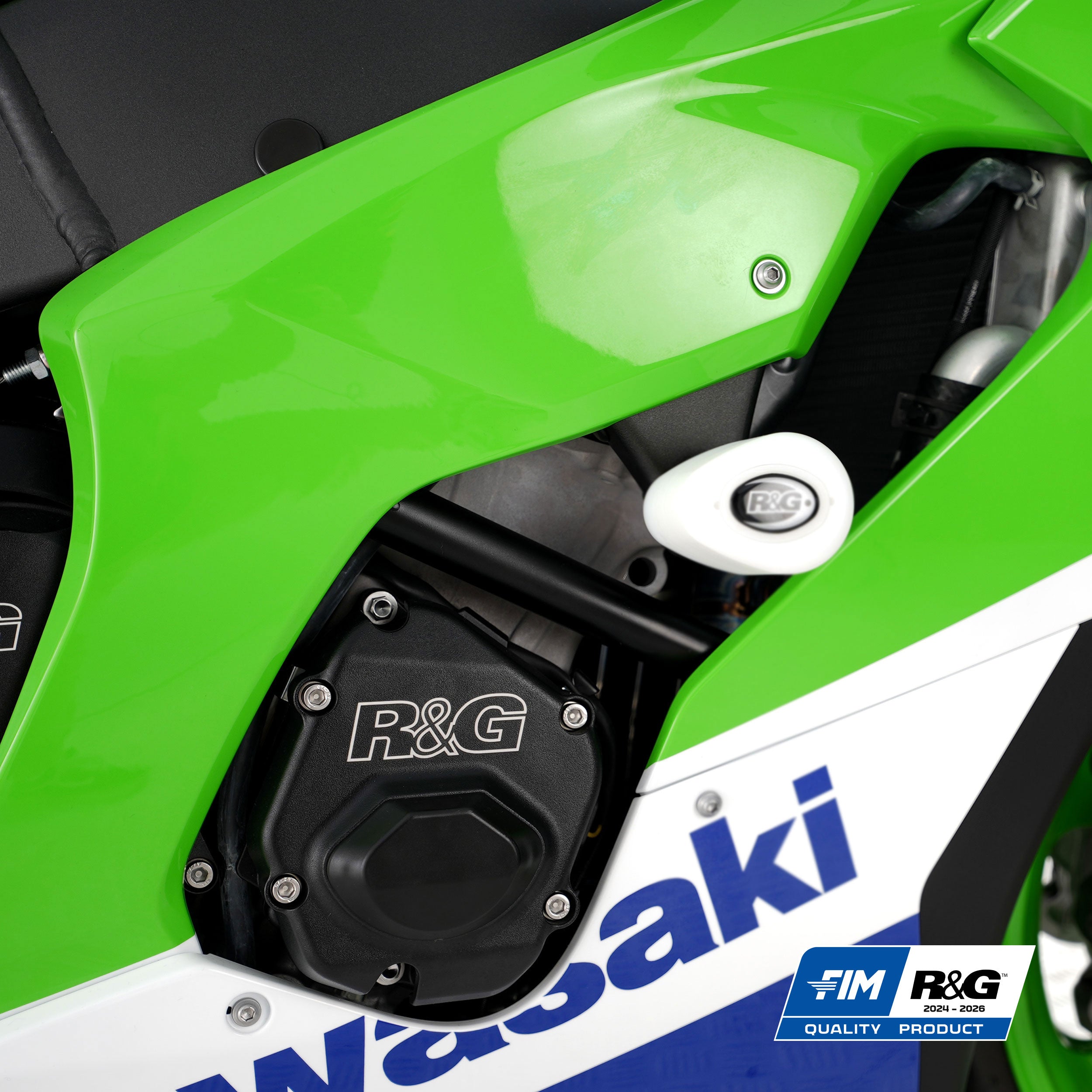 PRO Engine Case Covers (Trio) for Kawasaki ZX10-R '11-25 & ZX-10RR '21-25.
