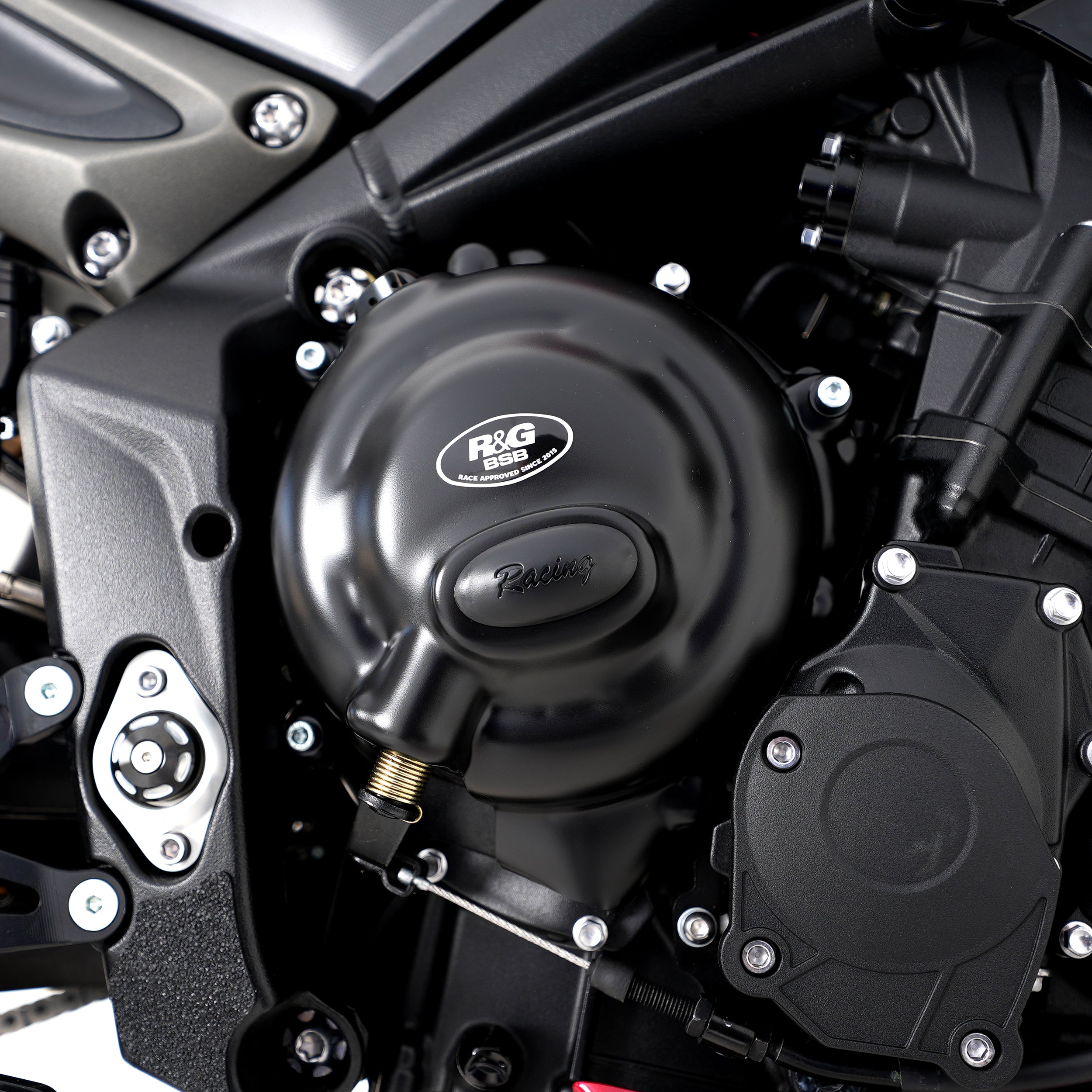Engine Case Covers - RACE SERIES - for Triumph Street Triple R / RS 765 '17-, Street Triple 765 RX '26-, Street Triple S 765  '17-'20, Tiger Sport 800 '25-,Daytona 675 (2012 onwards), Daytona 660 '24-, Daytona Moto2â„¢ 765 '20- & Trident 660 '21-  RHS