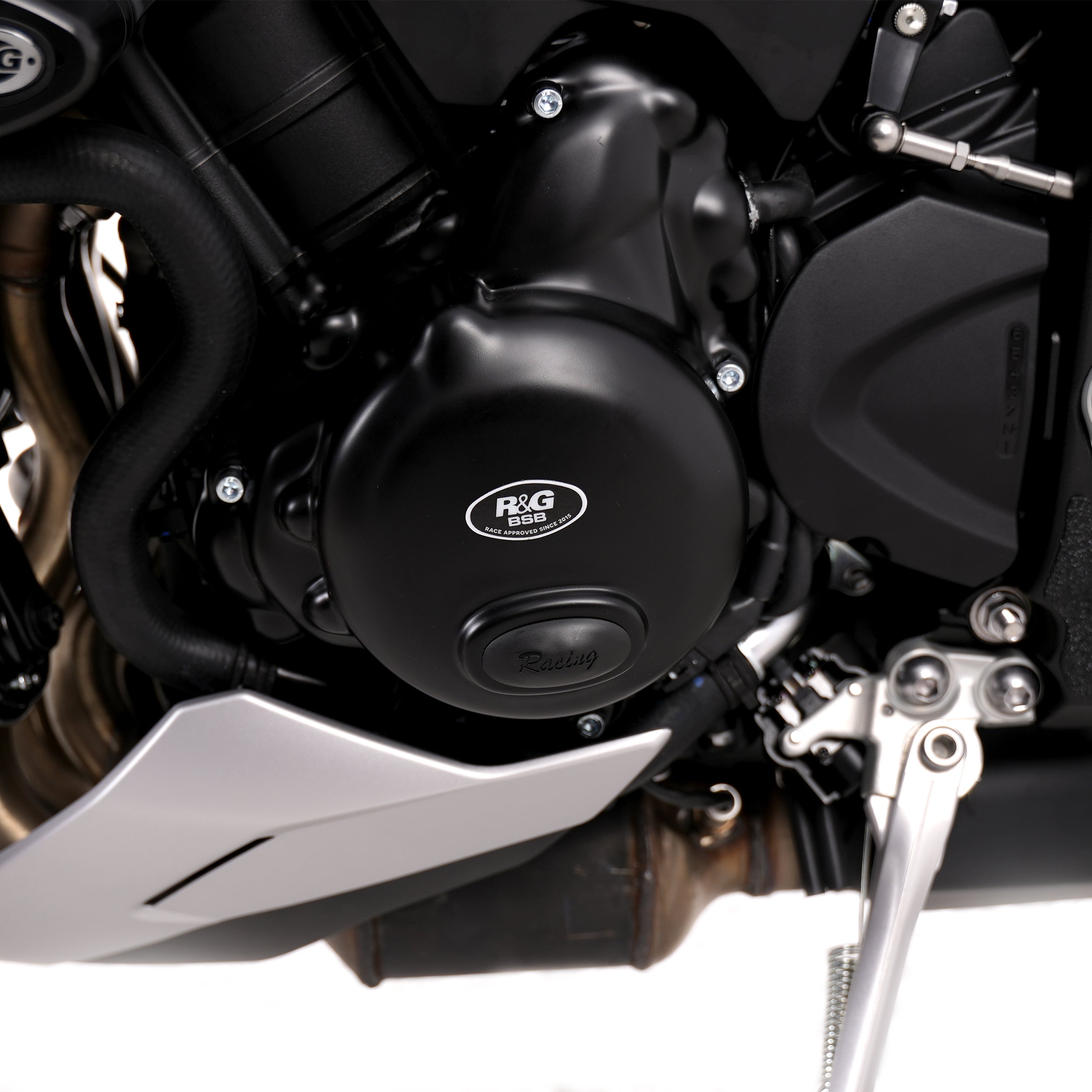 Engine Case Covers - RACE SERIES - for Triumph Daytona 675 ('13-), Street Triple '14- (Not RX) -, Street Triple R /RS 765 '17-, Street Triple 765 RX '26-, Tiger Sport 800 '25- & Triumph Daytona Moto2â„¢ 765 '20- LHS