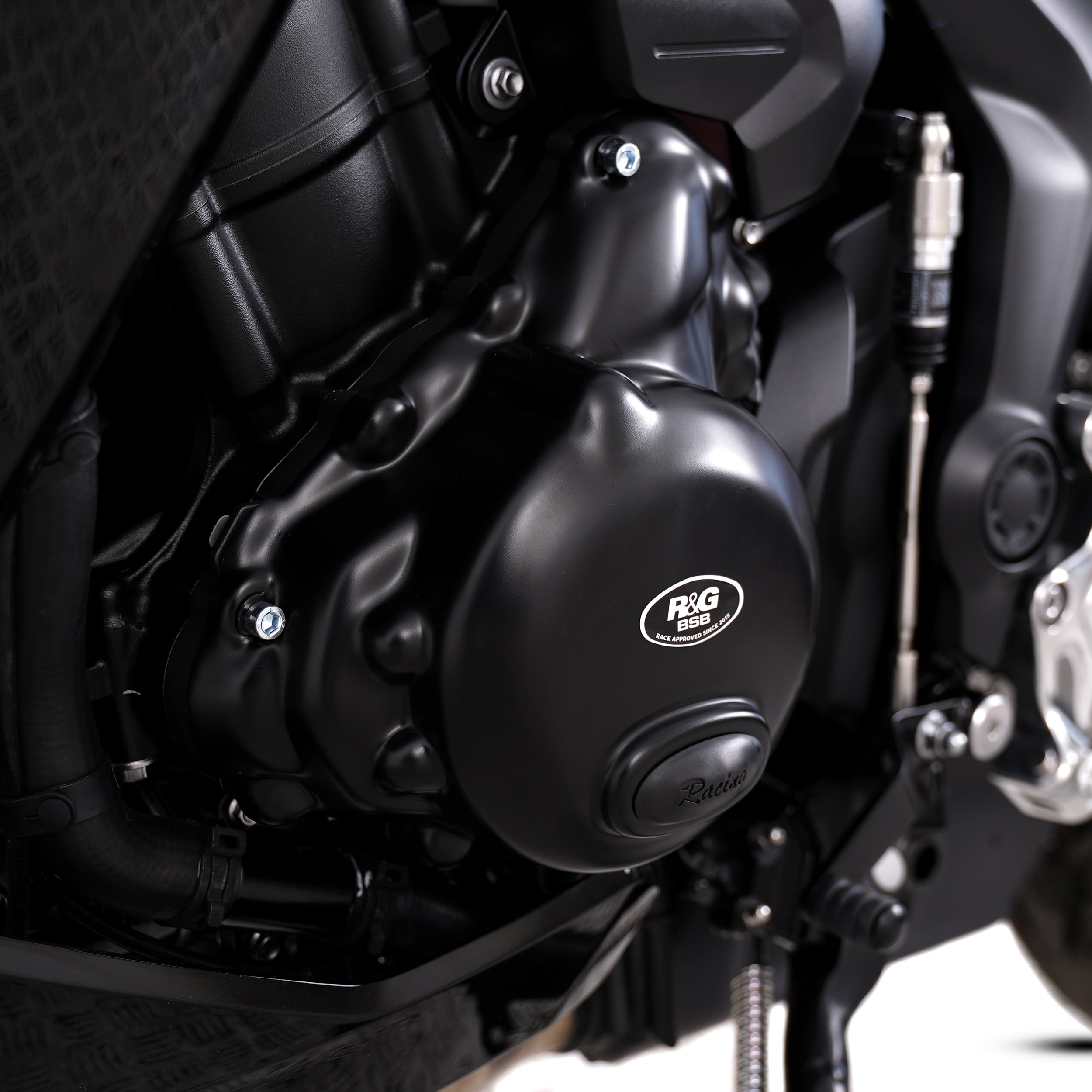 Engine Case Covers - RACE SERIES - for Triumph Daytona 675 ('13-), Street Triple '14- (Not RX) -, Street Triple R /RS 765 '17-, Street Triple 765 RX '26-, Tiger Sport 800 '25- & Triumph Daytona Moto2â„¢ 765 '20- LHS
