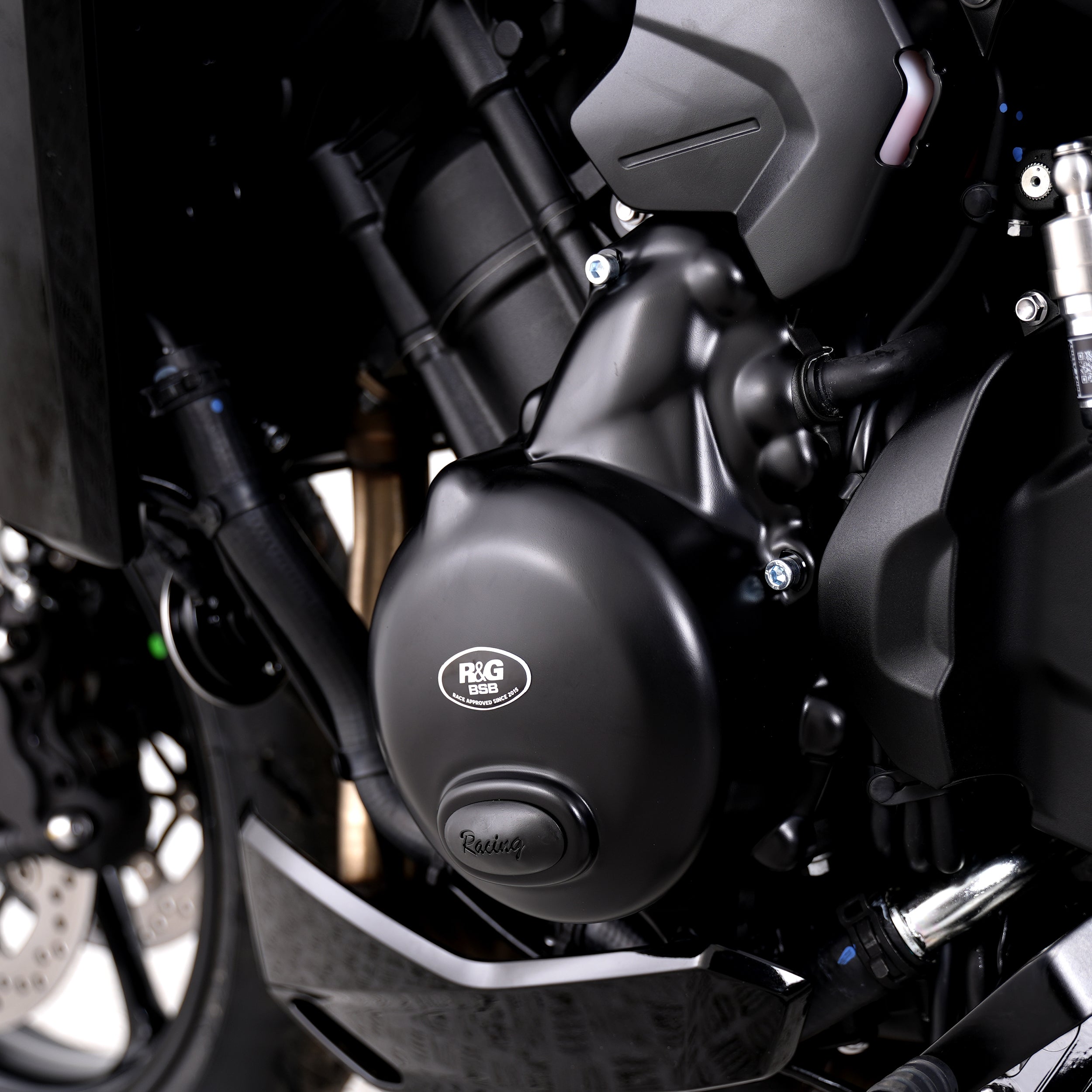 Engine Case Covers - RACE SERIES - for Triumph Daytona 675 ('13-), Street Triple '14- (Not RX) -, Street Triple R /RS 765 '17-, Street Triple 765 RX '26-, Tiger Sport 800 '25- & Triumph Daytona Moto2â„¢ 765 '20- LHS