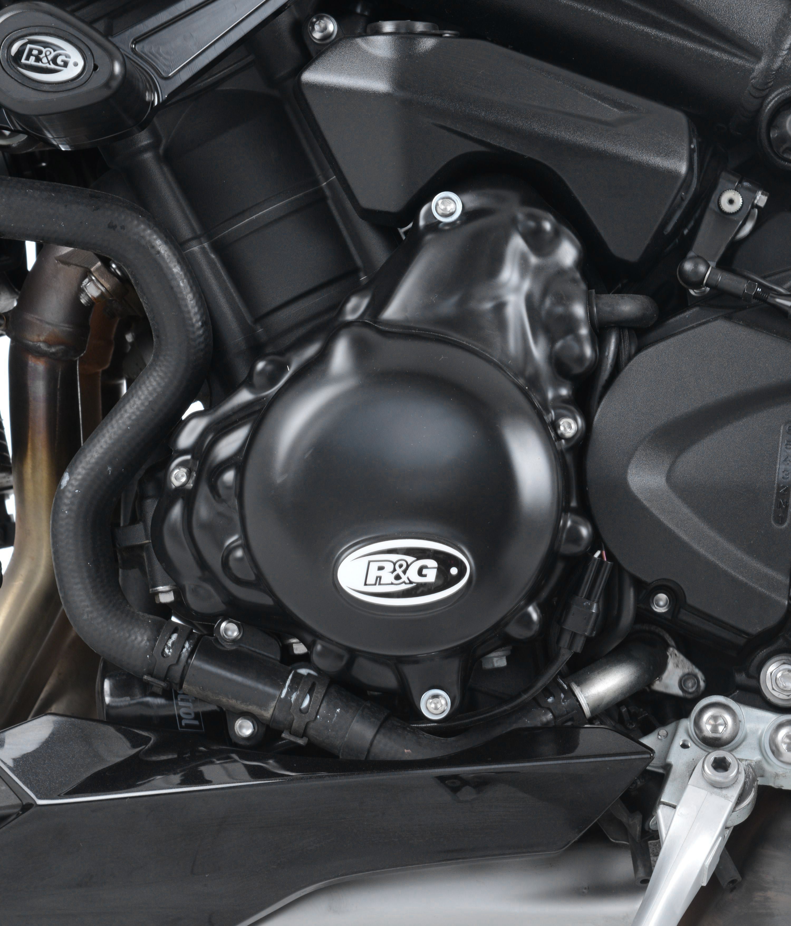 Engine Case Covers for Triumph Daytona 675 ('13-), Triumph Street Triple 675 '14-, Street Triple R/RS 765 '17- & Triumph Daytona Moto2â„¢ 765 '20-models.