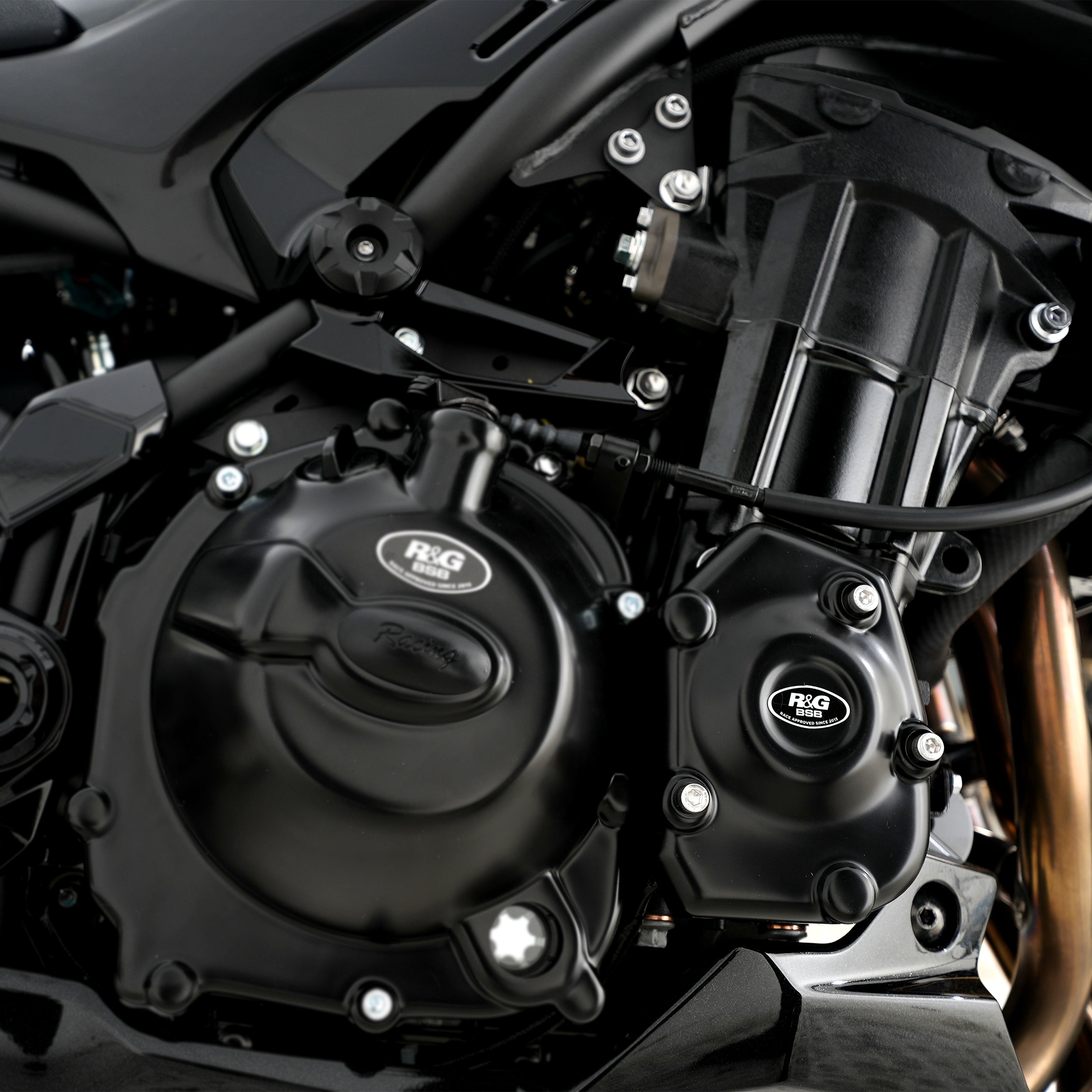 Engine Case Cover Road/Race Kit (3pc) for Kawasaki Z900 '17-