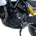 Engine Case Covers - Pair -(mechanical clutch only) for Ducati Scrambler 1100 '18-25.