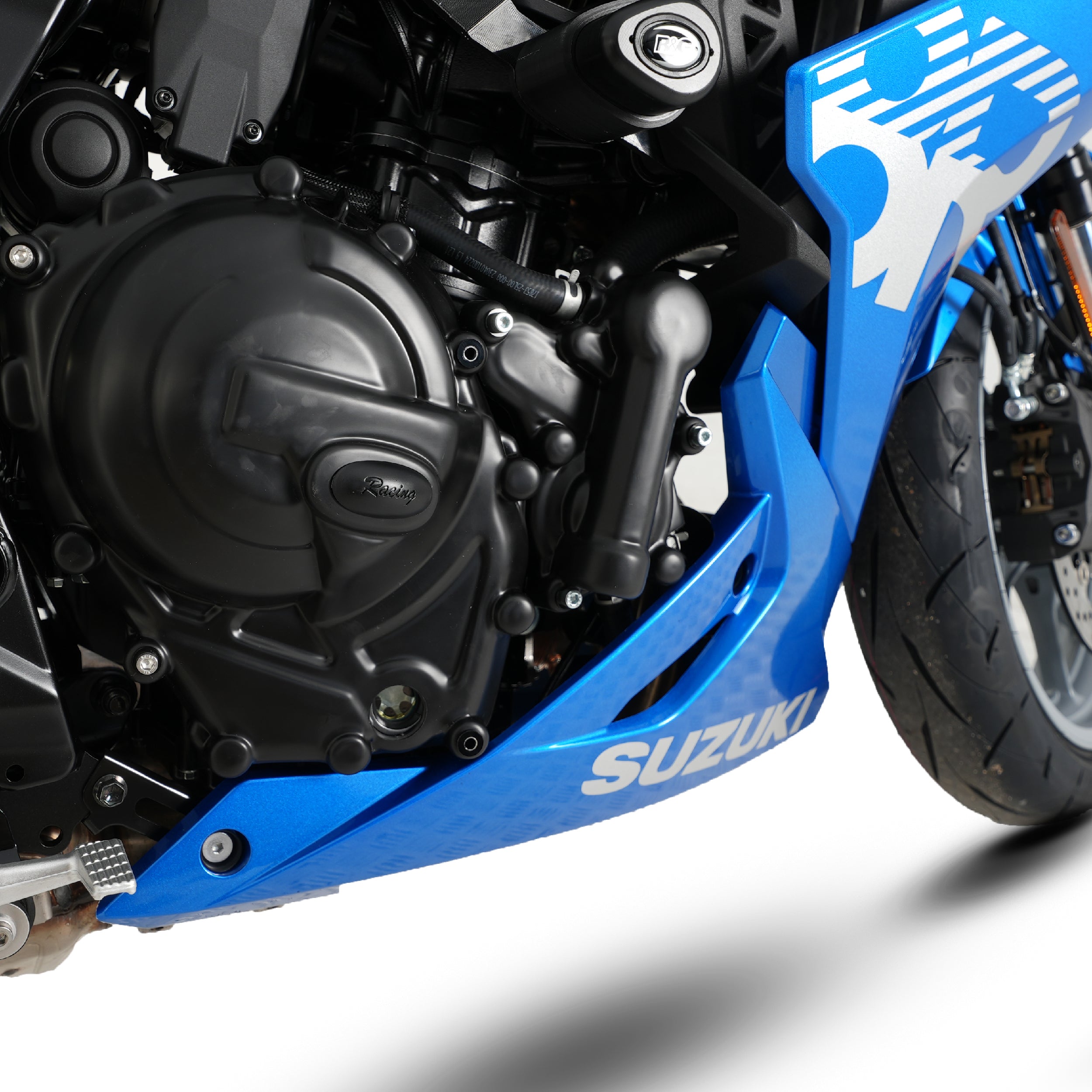 Engine Case Cover Kit (3pc) Suzuki V-Strom 800 DE / RE '23-,GSX-8R '24-, GSX-8TT '25- & GSX-8T '25-