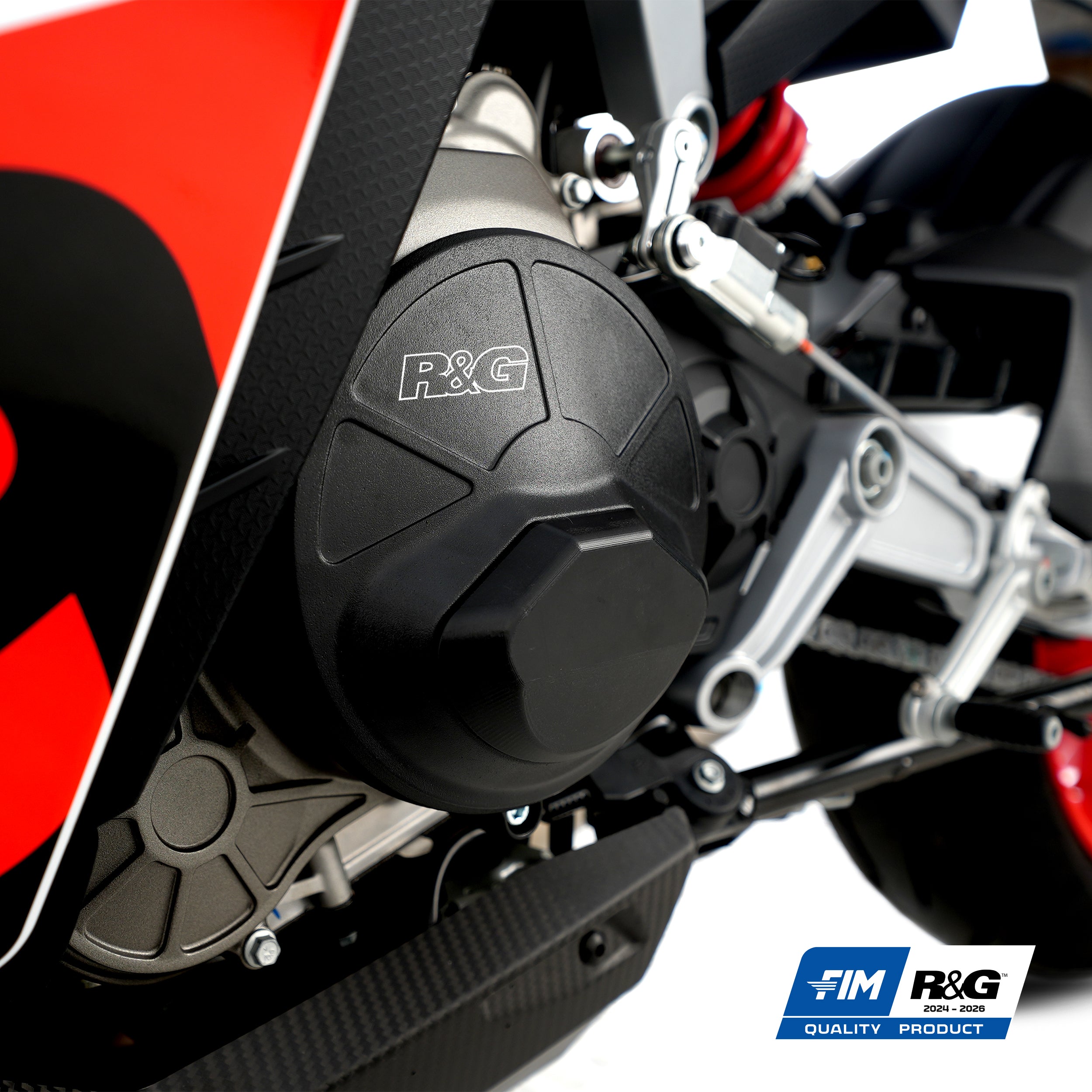 PRO Engine Case Covers for Aprilia RS660 '21-, RS660 Factory '22-, Tuono 660 '21-, Tuono 660 Factory '25-& Tuareg 660 '22-'24 (2-Piece)