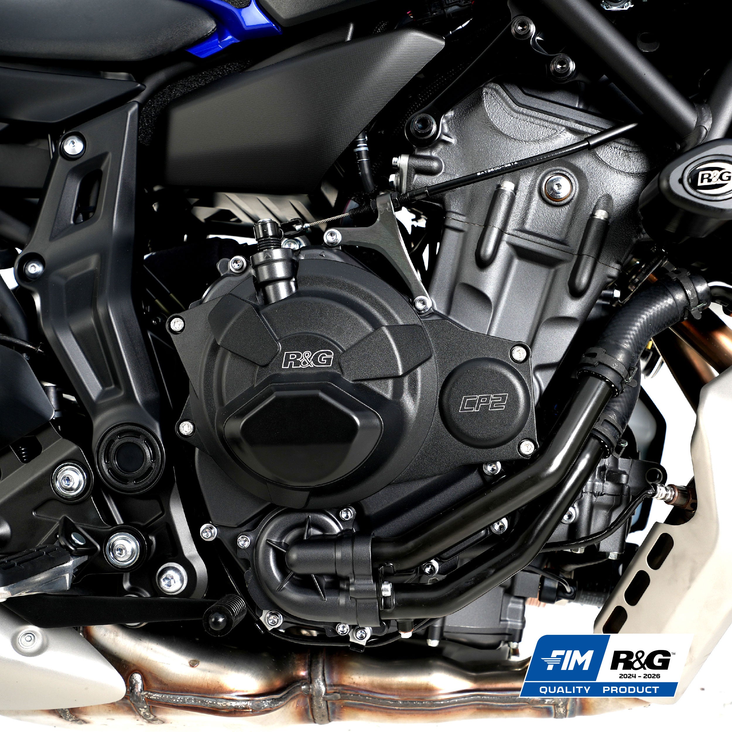 PRO Clutch cover (RHS) Fantic Caballero 700 '23-, Yamaha Tenere World Rally(T7) '23-, MT-07 '14- '24, Tenere 700 '19-'24, YZF-R7 '22-, Tracer 7 '21-,R7 '22-25 & Tracer 7 GT '21-